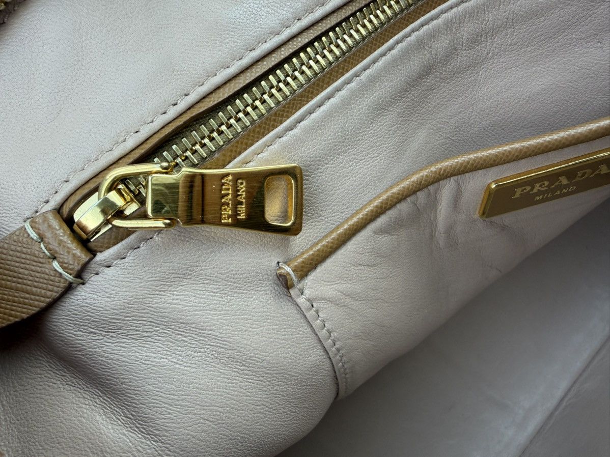 Prada Prada Saffiano Lux Caramel + Mimo Size ONE SIZE - 13 Thumbnail