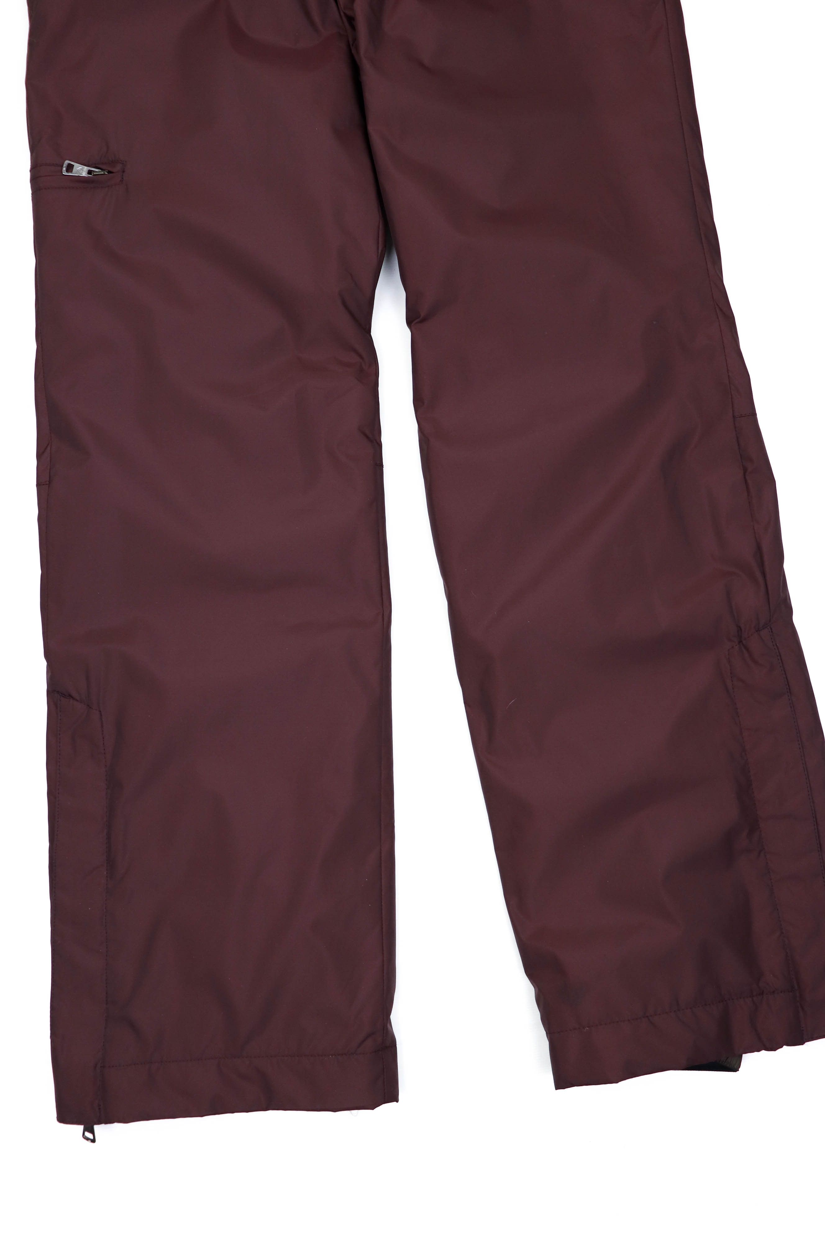 Other Post Card Burgundy Nylon Snow Ski Pants Size US 34 / EU 50 - 4 Thumbnail