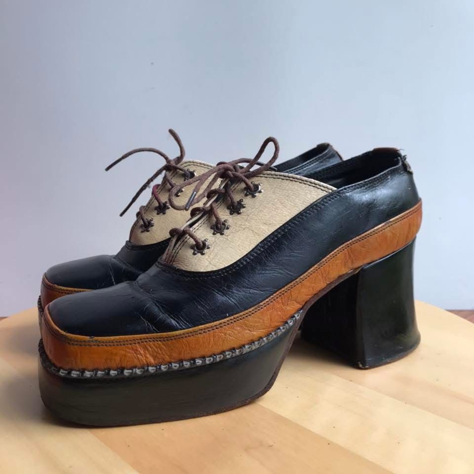 Vintage Vintage cherie by exotic germany 70s glamrock bootboys glam Size US 6 / EU 39 - 4 Thumbnail