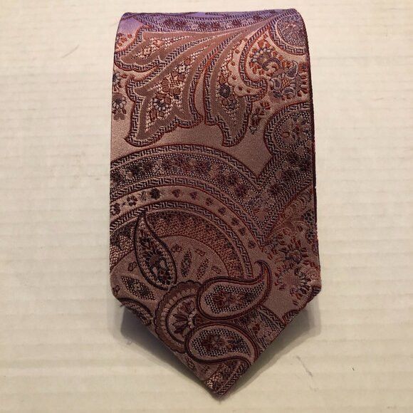 John Varvatos John varvatos men's reversible silk tie 3 1/4" X 56 1/2" Size ONE SIZE - 3 Thumbnail
