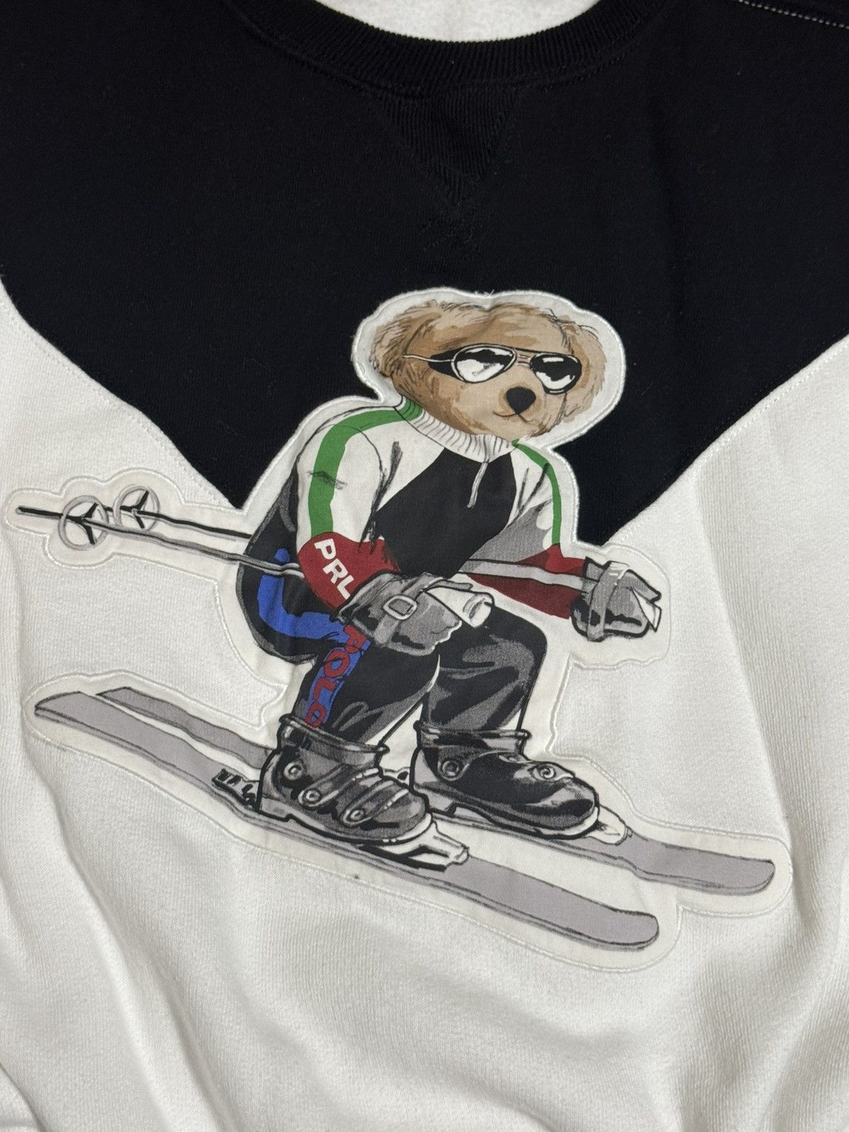 Polo Ralph Lauren 🔥Ralph Lauren Polo Bear Ski Women’s Boxy Fleece Sweatshirt Size M / US 6-8 / IT 42-44 - 4 Thumbnail