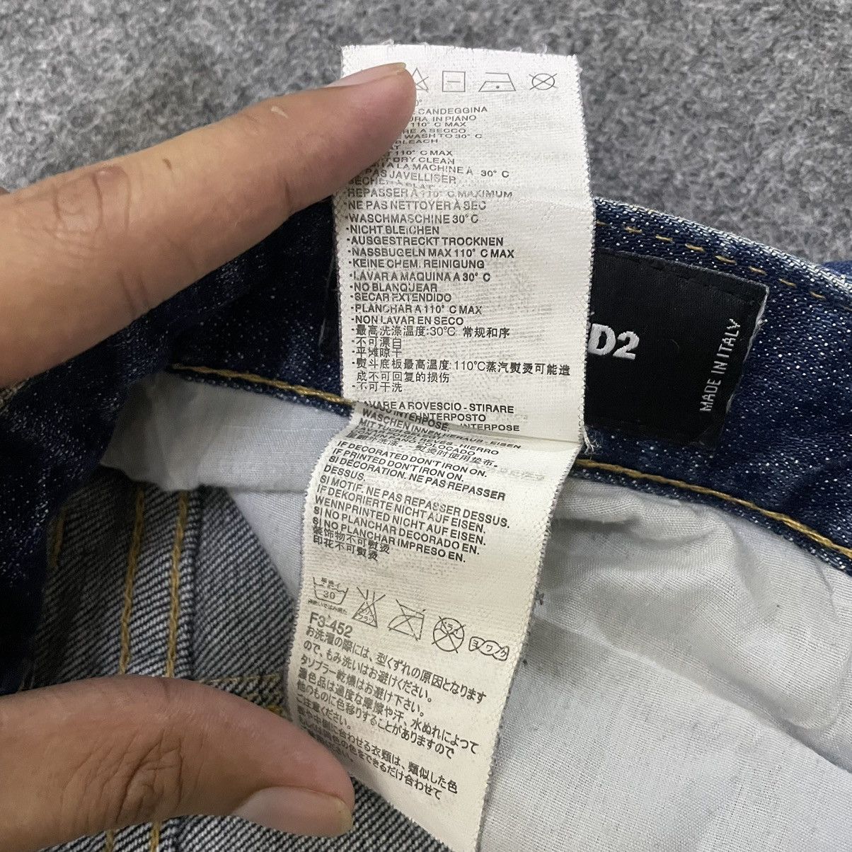 Other Dsquared2 Distressed Paint Splattered Denim Size US 36 / EU 52 - 10 Thumbnail
