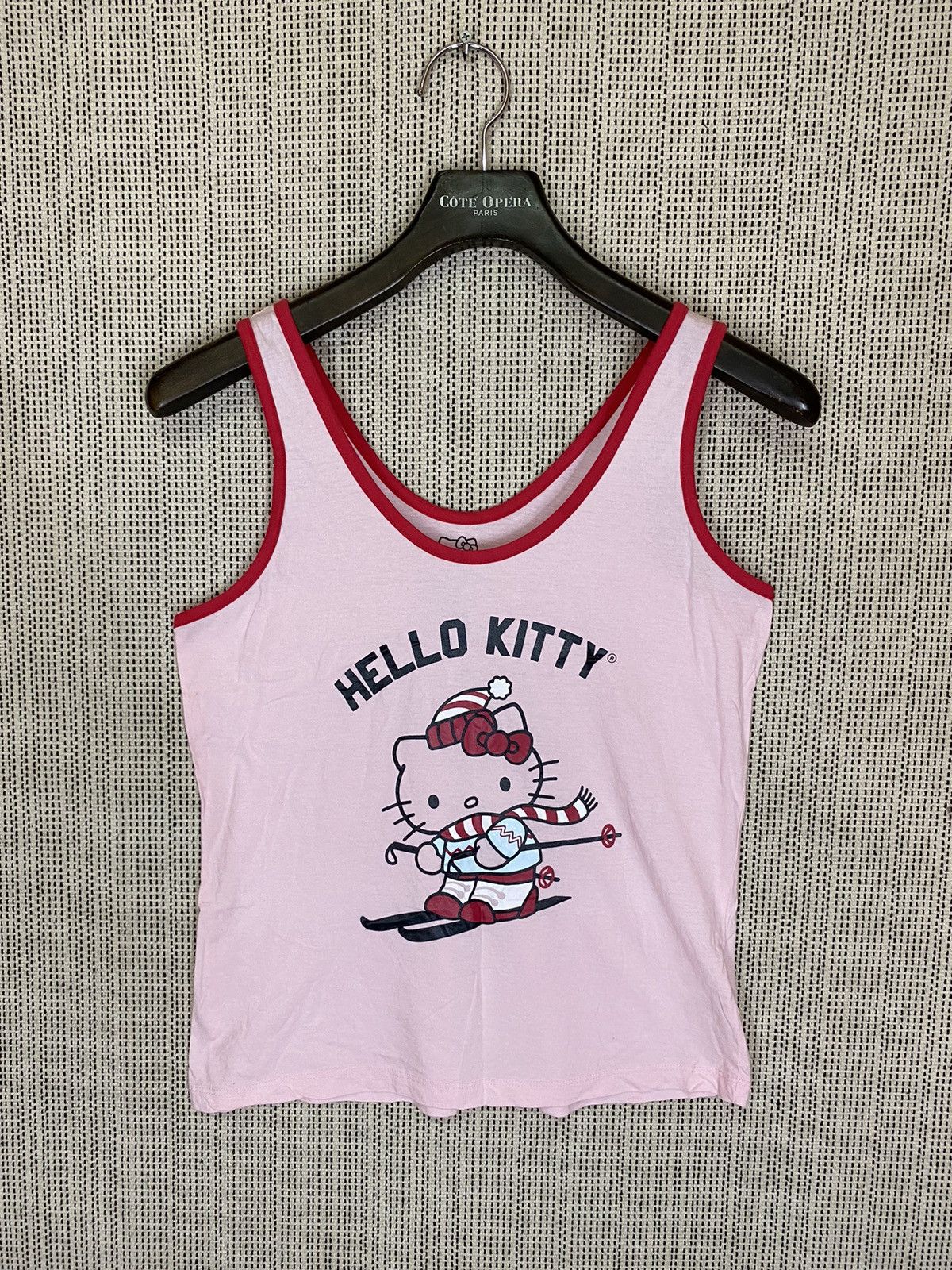 Anime × Japanese Brand ‼️SANRIO 2015 HELLO KITTY SKI TANKTOP ‼️ Size M / US 6-8 / IT 42-44 - 1 Thumbnail