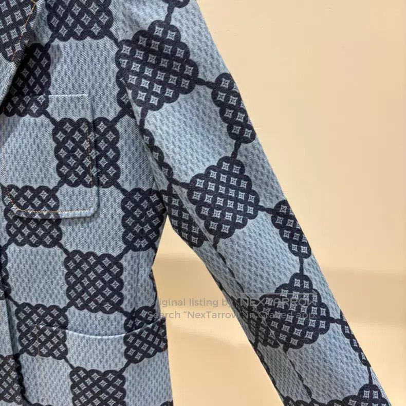 Louis Vuitton Louis Vuitton SS24 plaid print single-breasted blazer jack Size S / US 4 / IT 40 - 4 Thumbnail