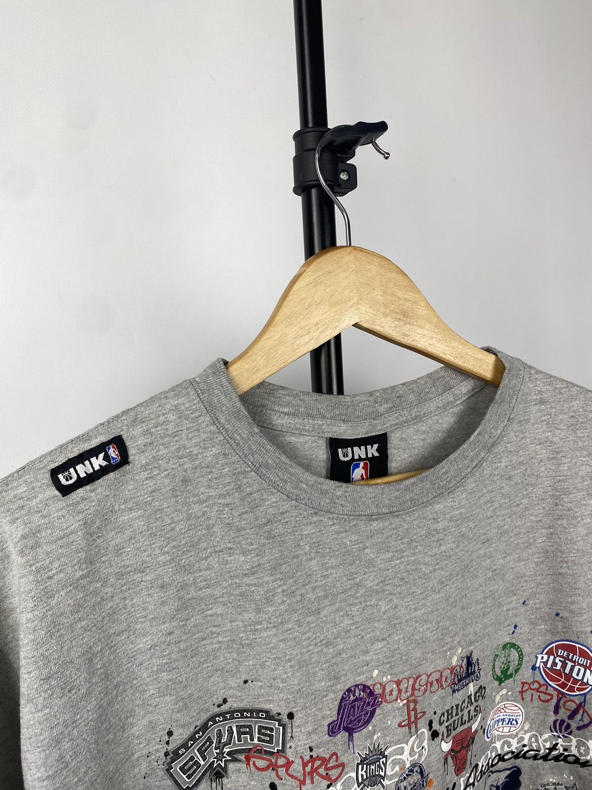 NBA × Vintage Vintage 00s NBA UNK National Basketball Association T-Shirt Size US L / EU 52-54 / 3 - 3 Thumbnail
