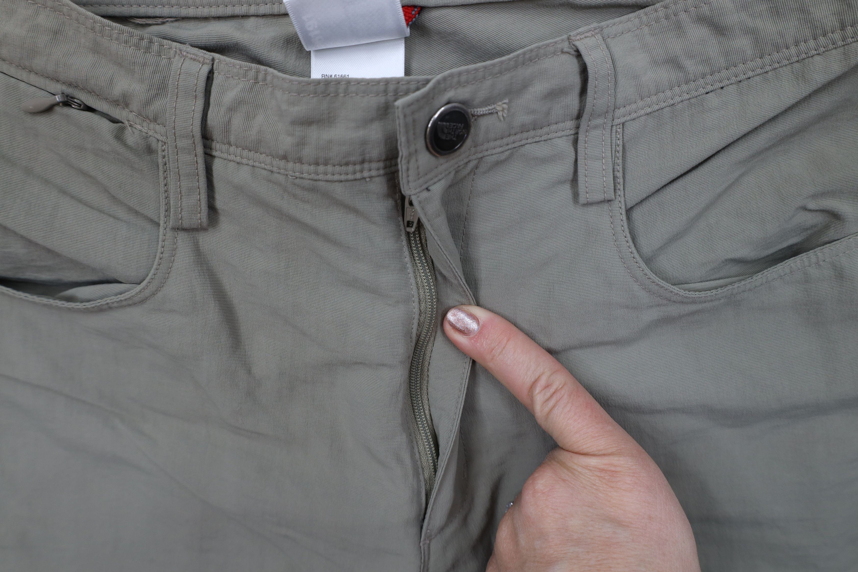 The North Face Vintage The North Face Spell Out Hiking Trekking Pants Beige Size 30" / US 8 / IT 44 - 5 Thumbnail