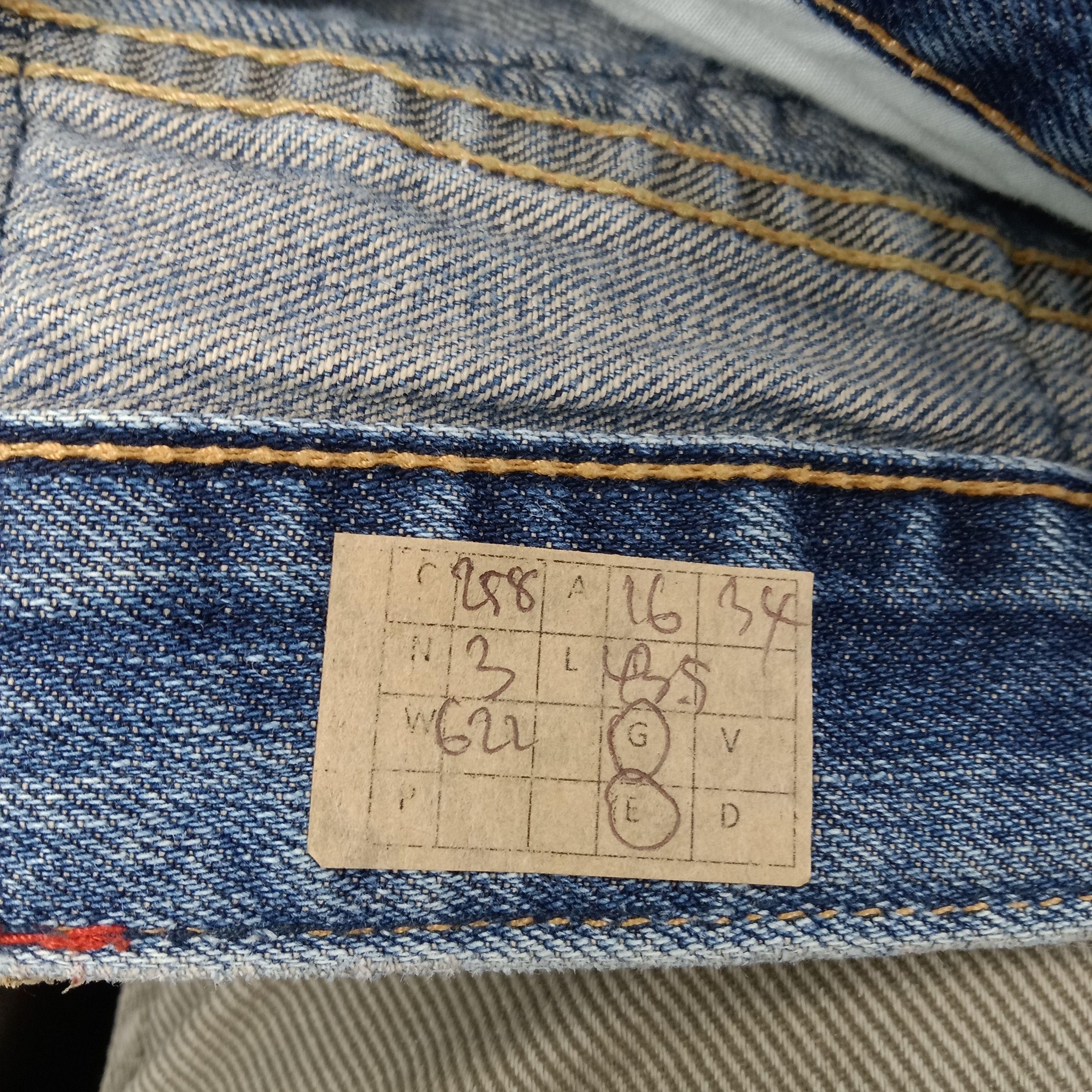 Ed Hardy Ed Hardy by Christian Audigier Designer Denim Jeans C258N3 Size US 32 / EU 48 - 17 Thumbnail