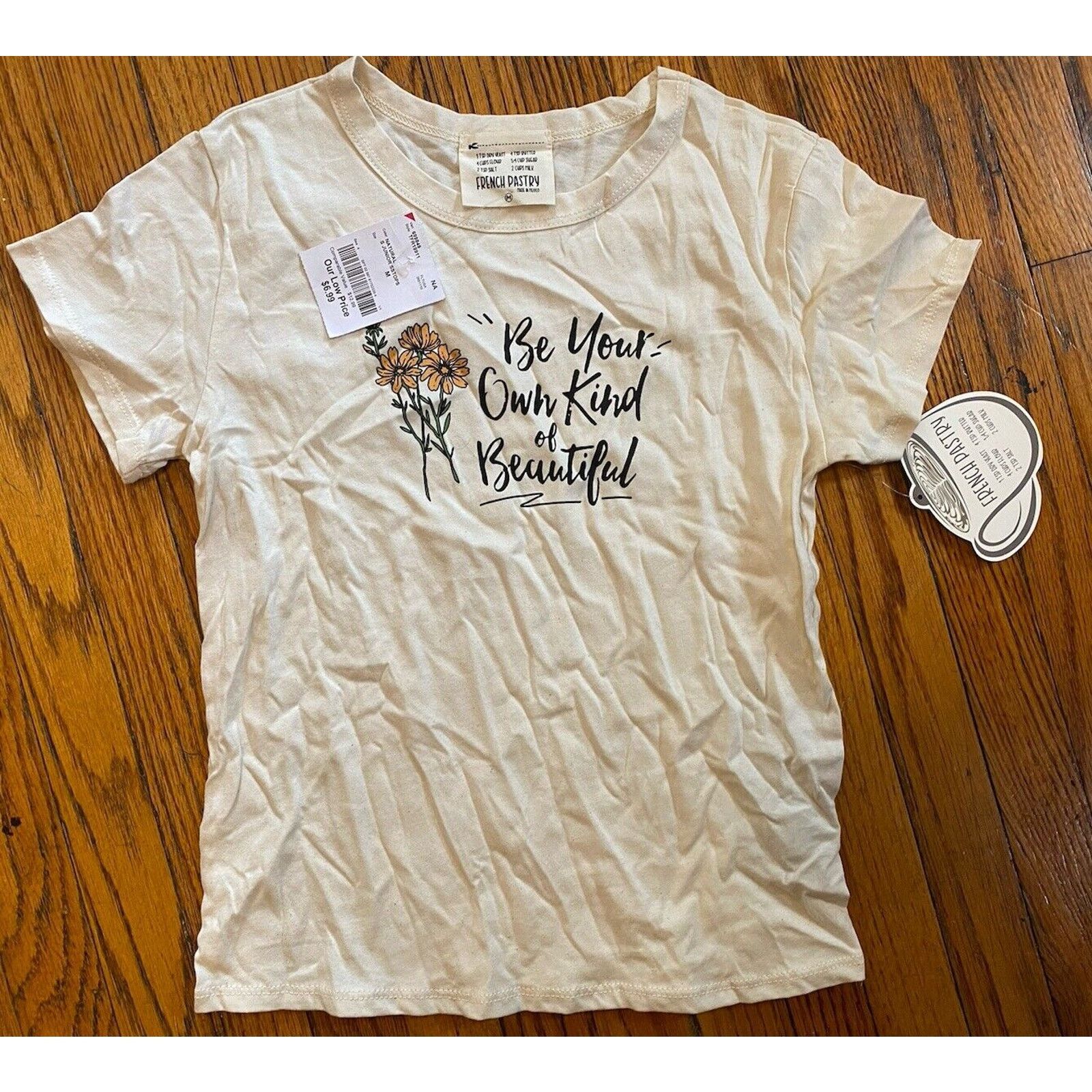 Other NWT T Shirt Women’s Junior Medium French Pastry Beige Size XS / US 0-2 / IT 36-38 - 1 Thumbnail