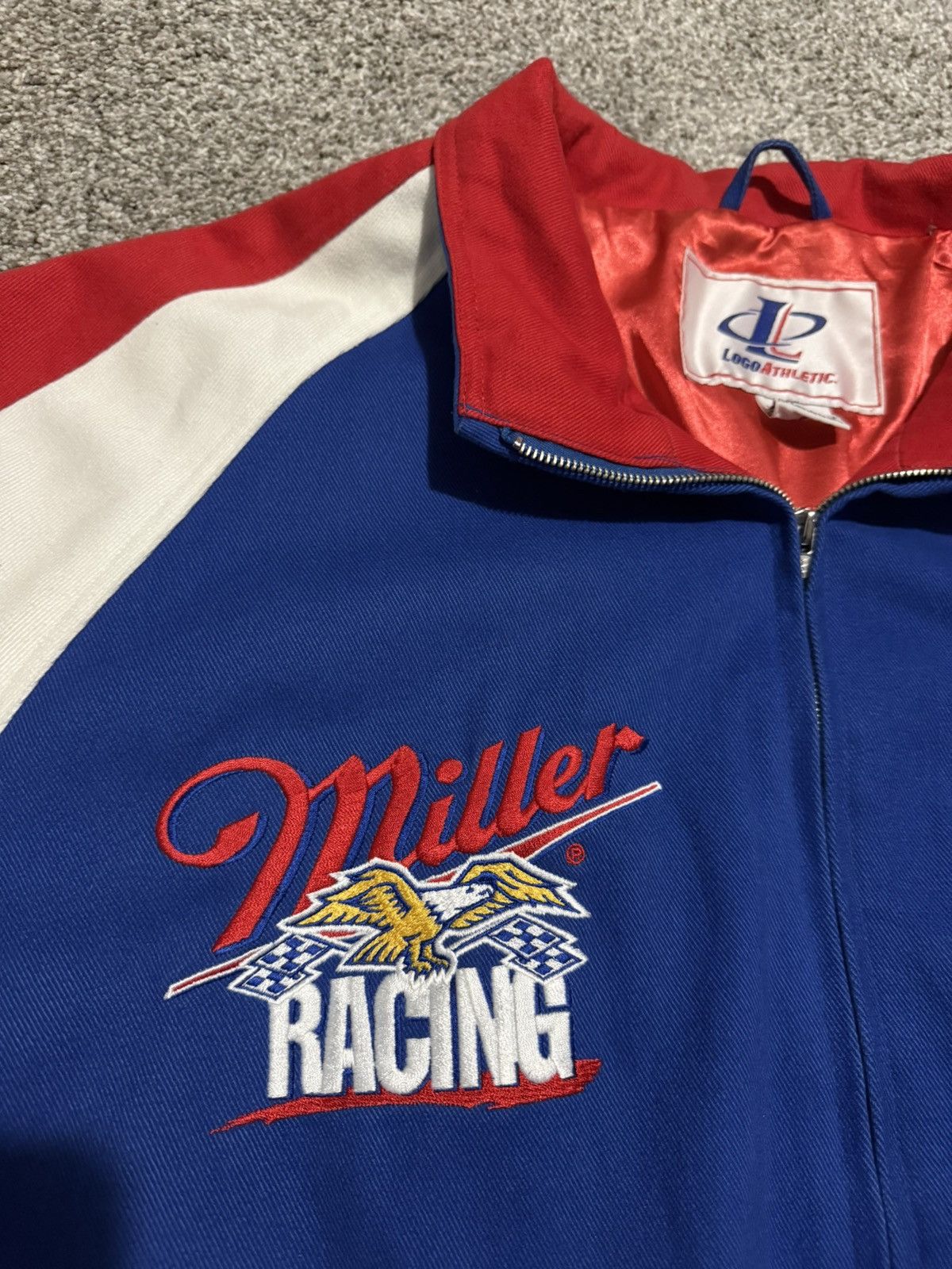 Logo Athletic Miller Lite Racing Team NASCAR Jacket Size US XXL / EU 58 / 5 - 2 Thumbnail
