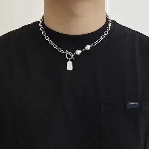 Japanese Brand Retro punk necklace Size ONE SIZE - 3 Thumbnail
