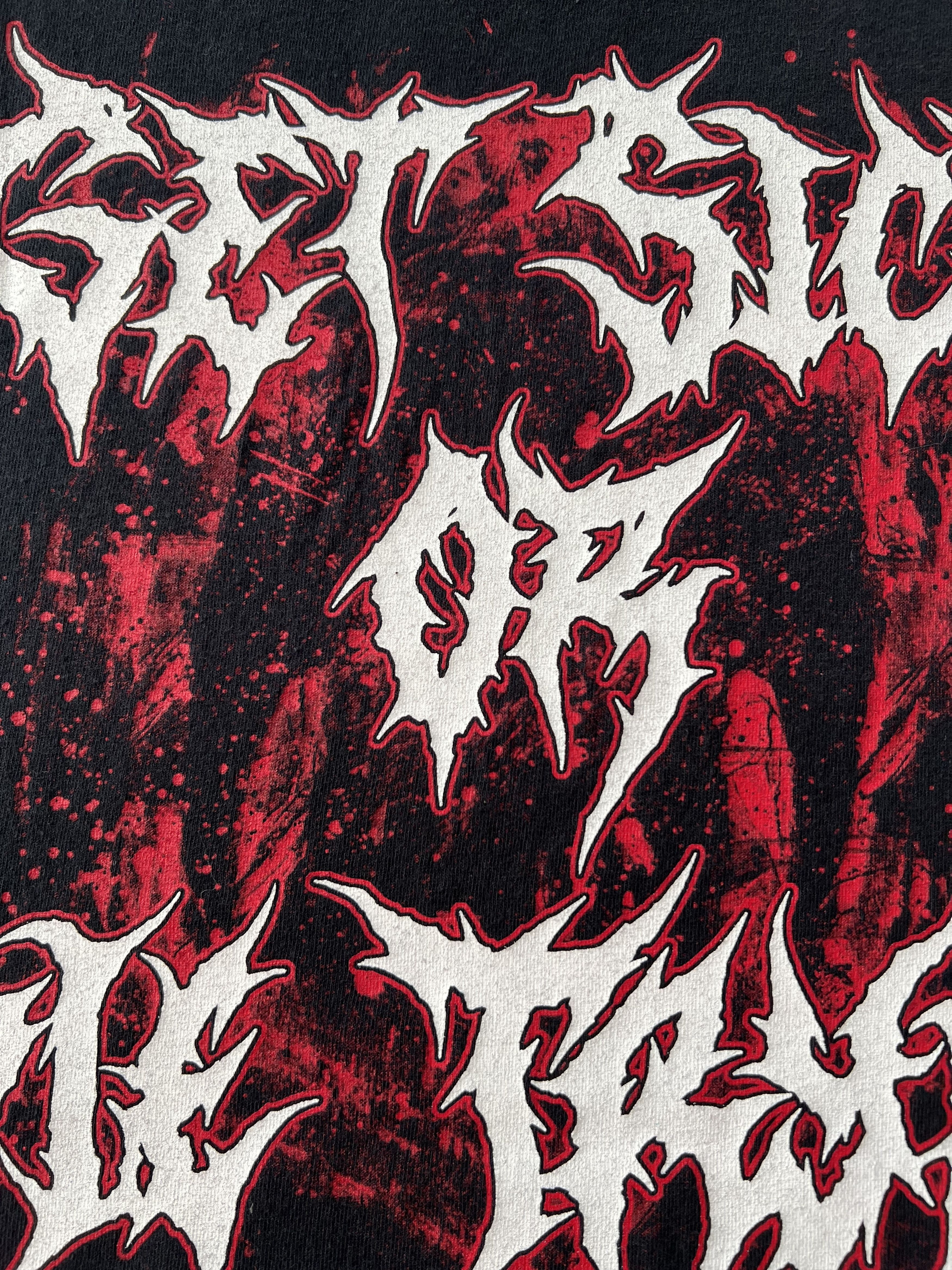 Band Tees Vintage 2000s Cumbeast Brutal Death Metal Band T-shirt Size US M / EU 48-50 / 2 - 12 Thumbnail
