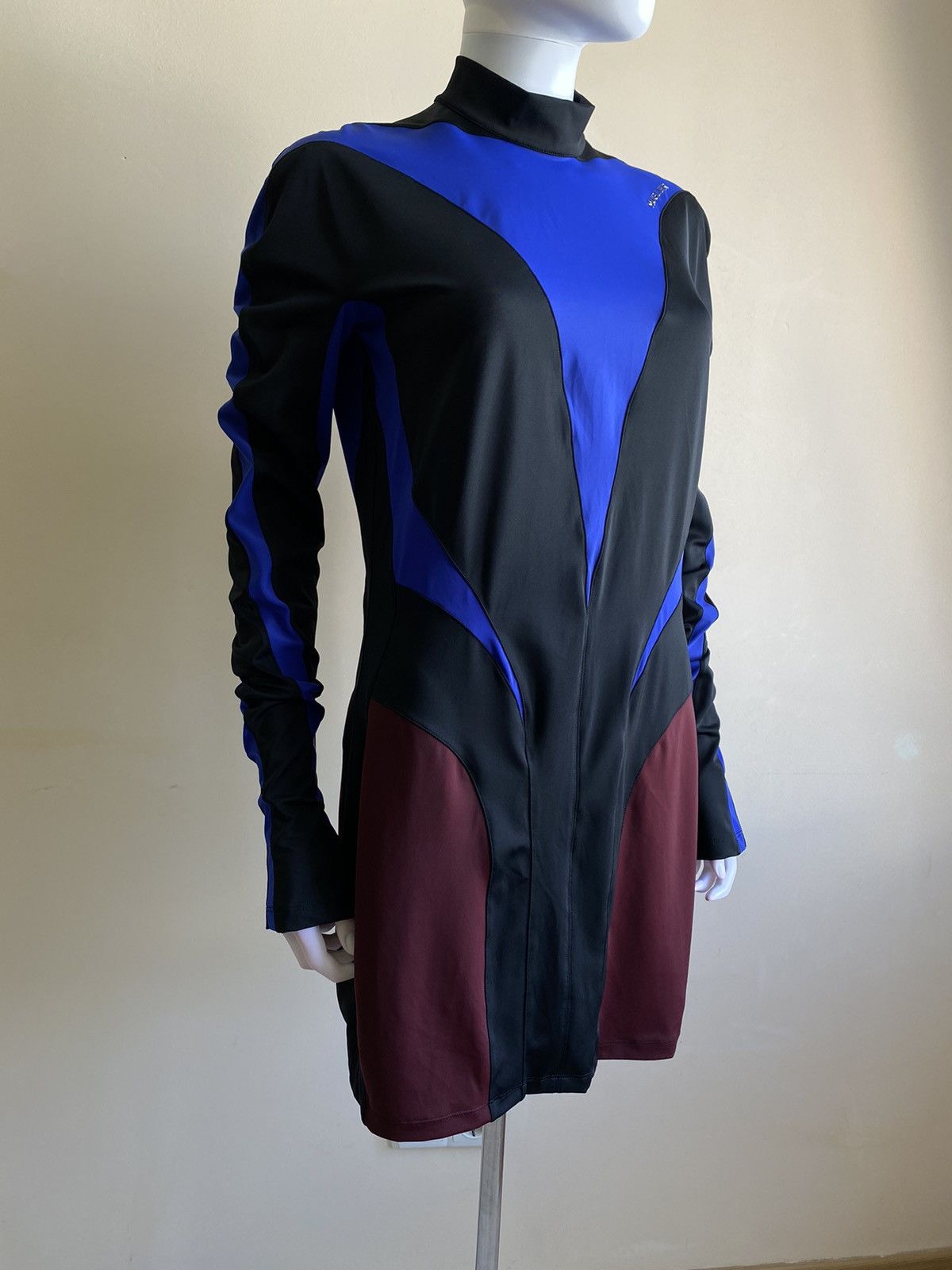 H&M × Mugler Mugler x H&M Womens Spiral Paneled Mini Dress Size XL-XXL Size XL / US 12-14 / IT 48-50 - 6 Thumbnail