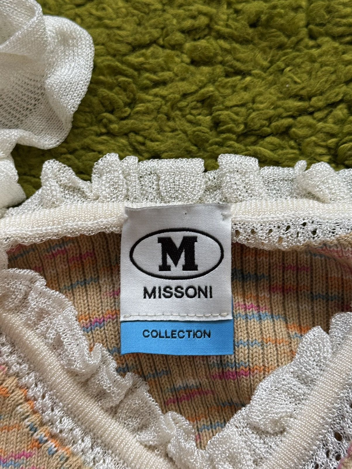 Designer × Missoni Missoni coloured knit cami tank top Size L / US 10 / IT 46 - 4 Thumbnail