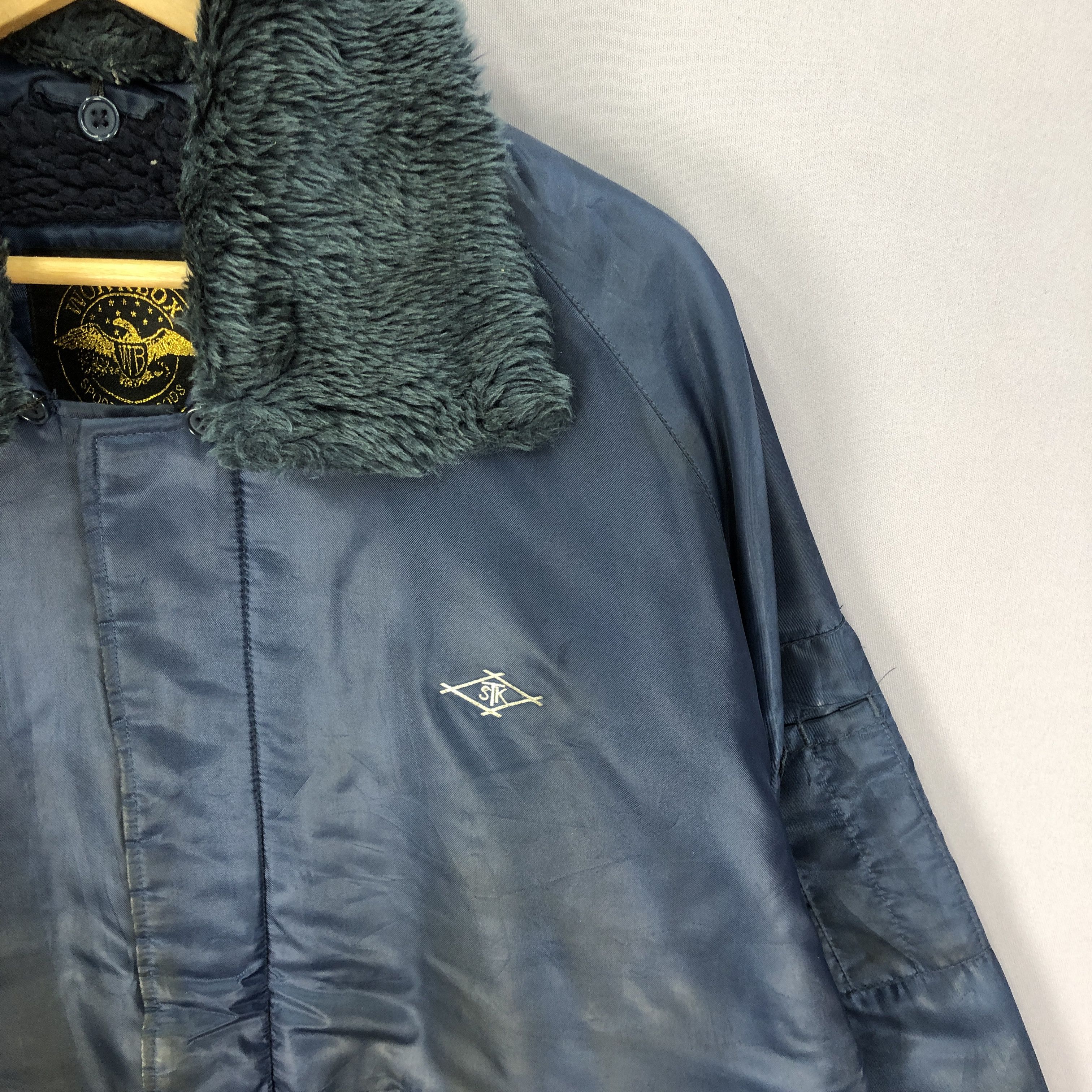 If Six Was Nine × Vintage Vintage Workbox Sporting Goods Jackets Sherpa Lining Size US L / EU 52-54 / 3 - 4 Thumbnail