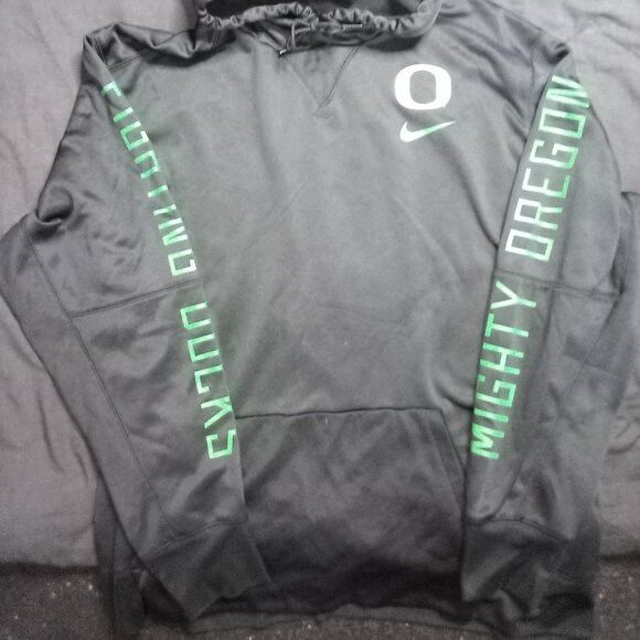 NCAA × Nike Nike Dri-Fit Mighty Oregon Ducks Hoodie Sweatshirt Size US XXL / EU 58 / 5 - 3 Thumbnail