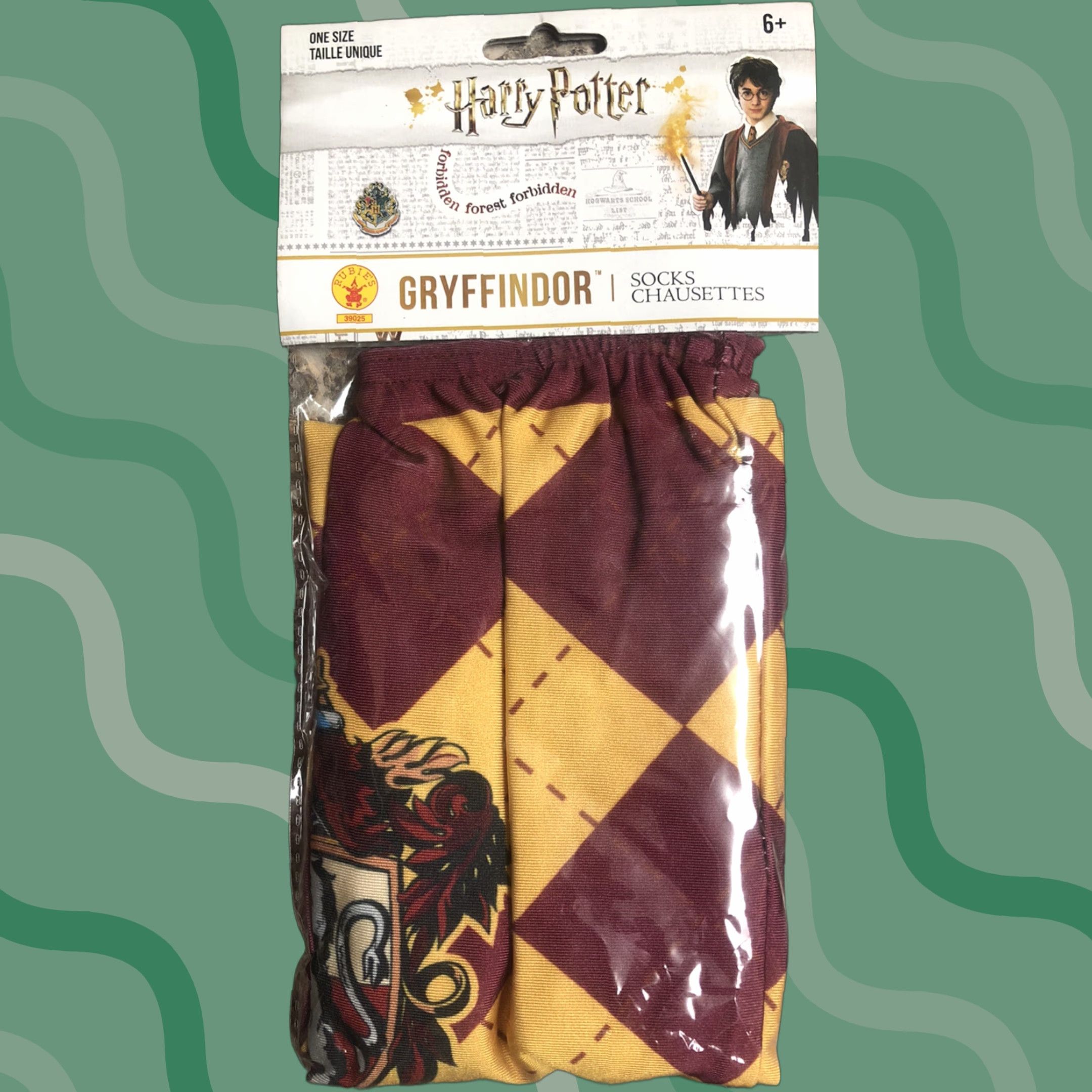 Vintage Rubie’s Costume Co. Socks Harry Potter Gryffindor Cosplay One Size Halloween New Size ONE SIZE - 1 Thumbnail