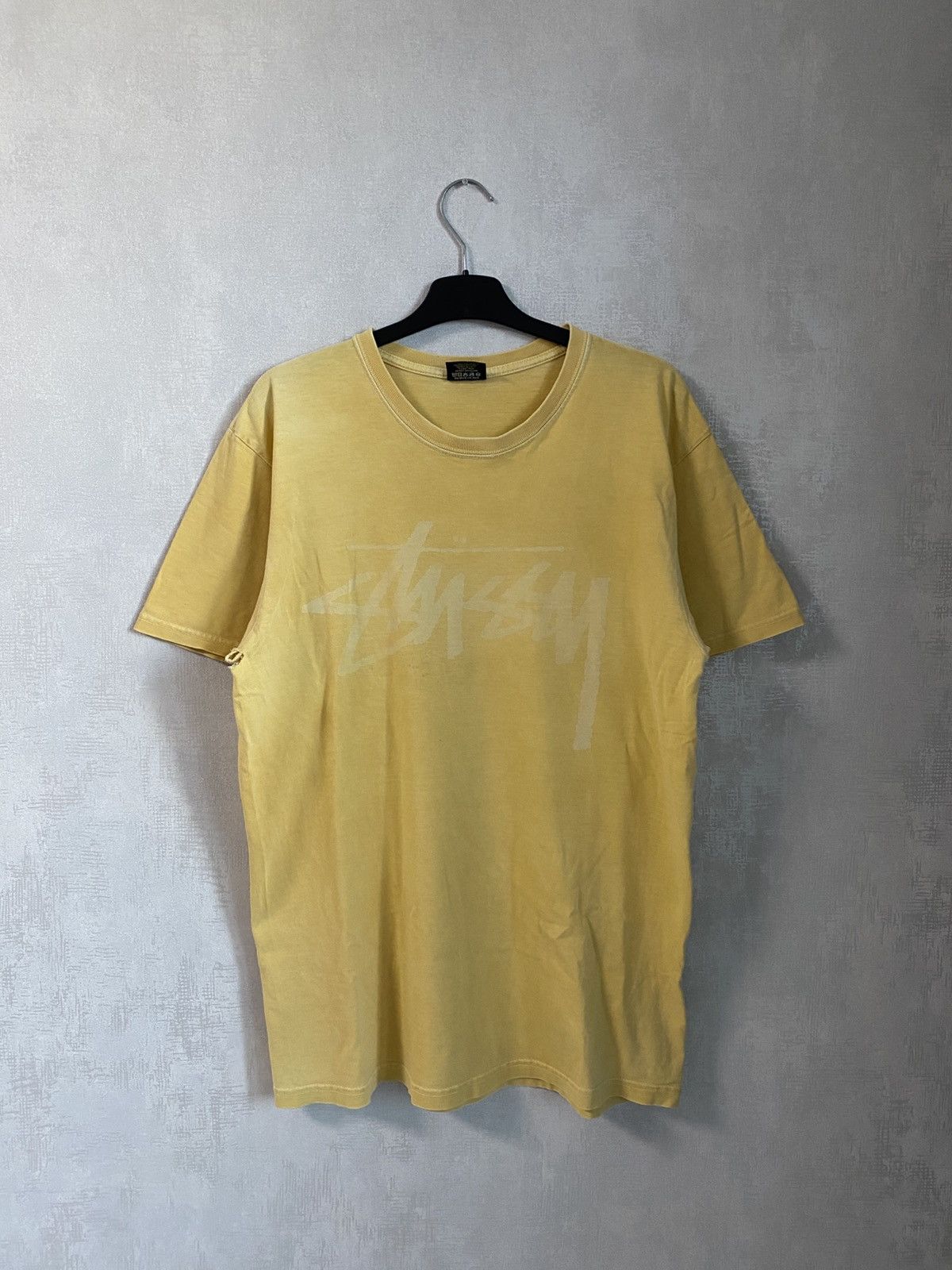 Stussy × Vintage 🔥VINTAGE STUSSY BIG LOGO DISTRESSED T-SHIRT Size US M / EU 48-50 / 2 - 1 Thumbnail