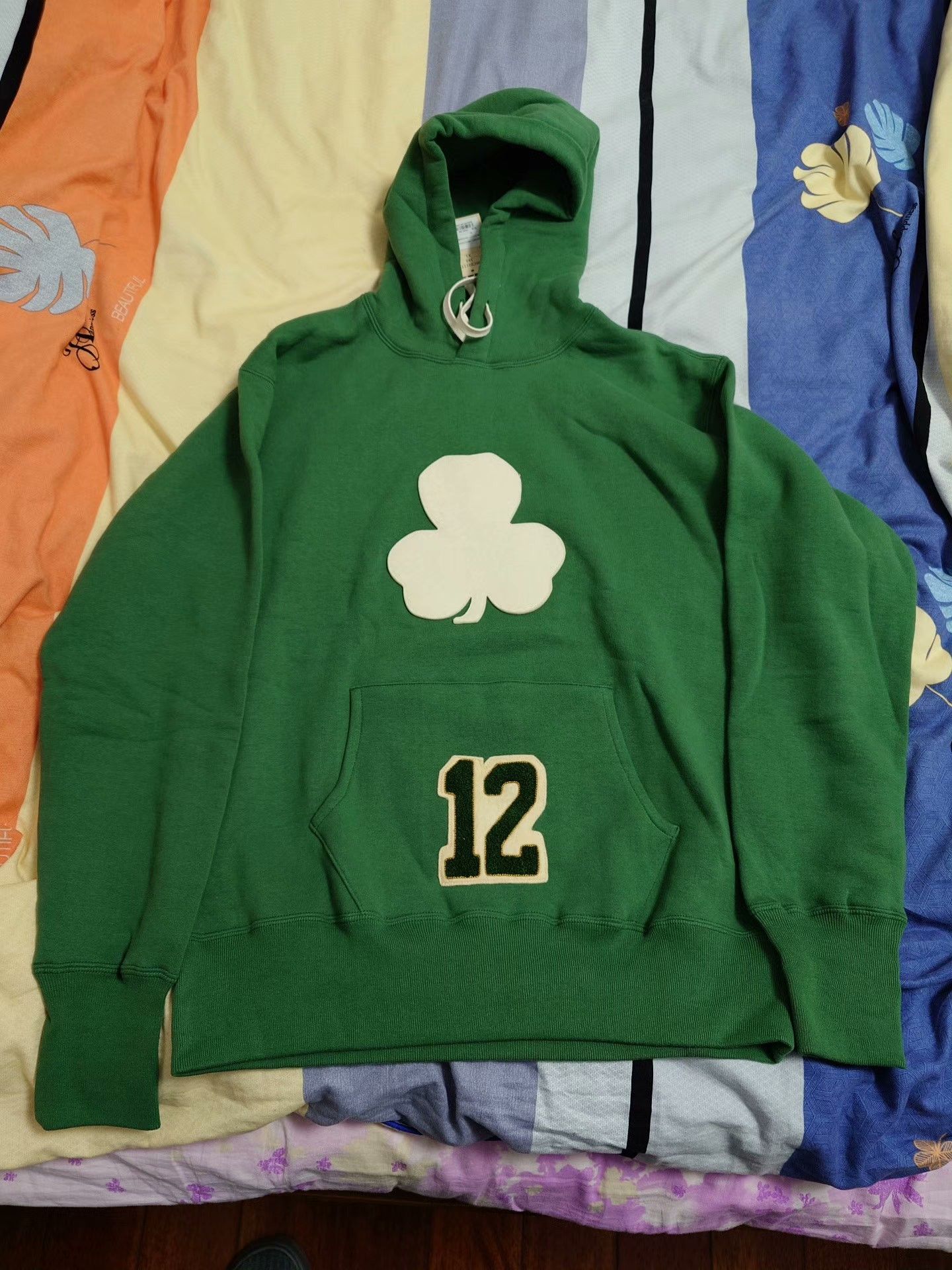 The Real McCoy's The Real McCoy Shamrocks Embroidered Hoodie Size US XL / EU 56 / 4 - 1 Thumbnail