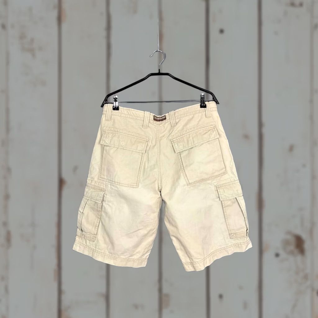 Napapijri Vintage Napapijri Cargo Shorts Size 52 Beige 100% Cotton Men's Size US 36 / EU 52 - 1 Thumbnail