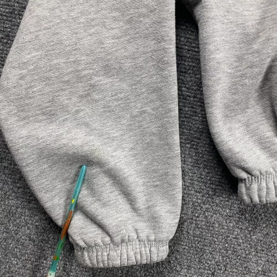 Zara Zara Hoodie Womens Medium Gray Crop Pullover Casual Adults Size M / US 6-8 / IT 42-44 - 3 Thumbnail