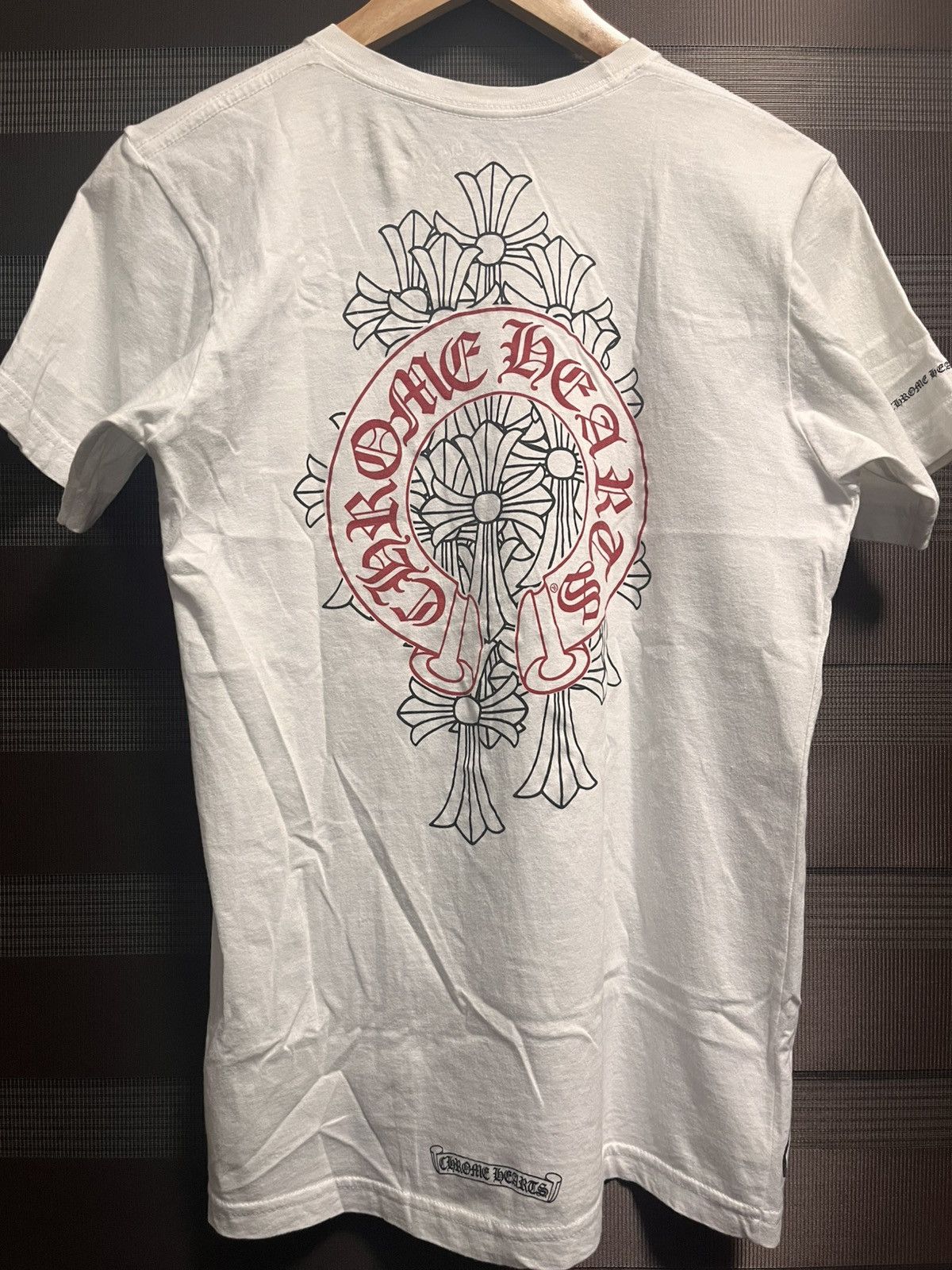 Chrome Hearts Cemetary Cross Tee | Grailed