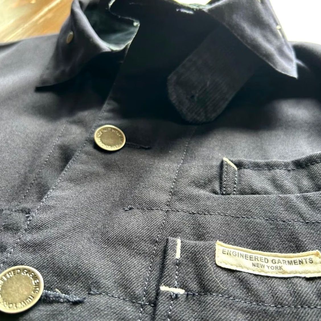 Engineered Garments Engineered Garments METCALF BROS. UNIFORM SERGE COVERALLS MEN Wool Size S Used Size US 29 - 3 Thumbnail