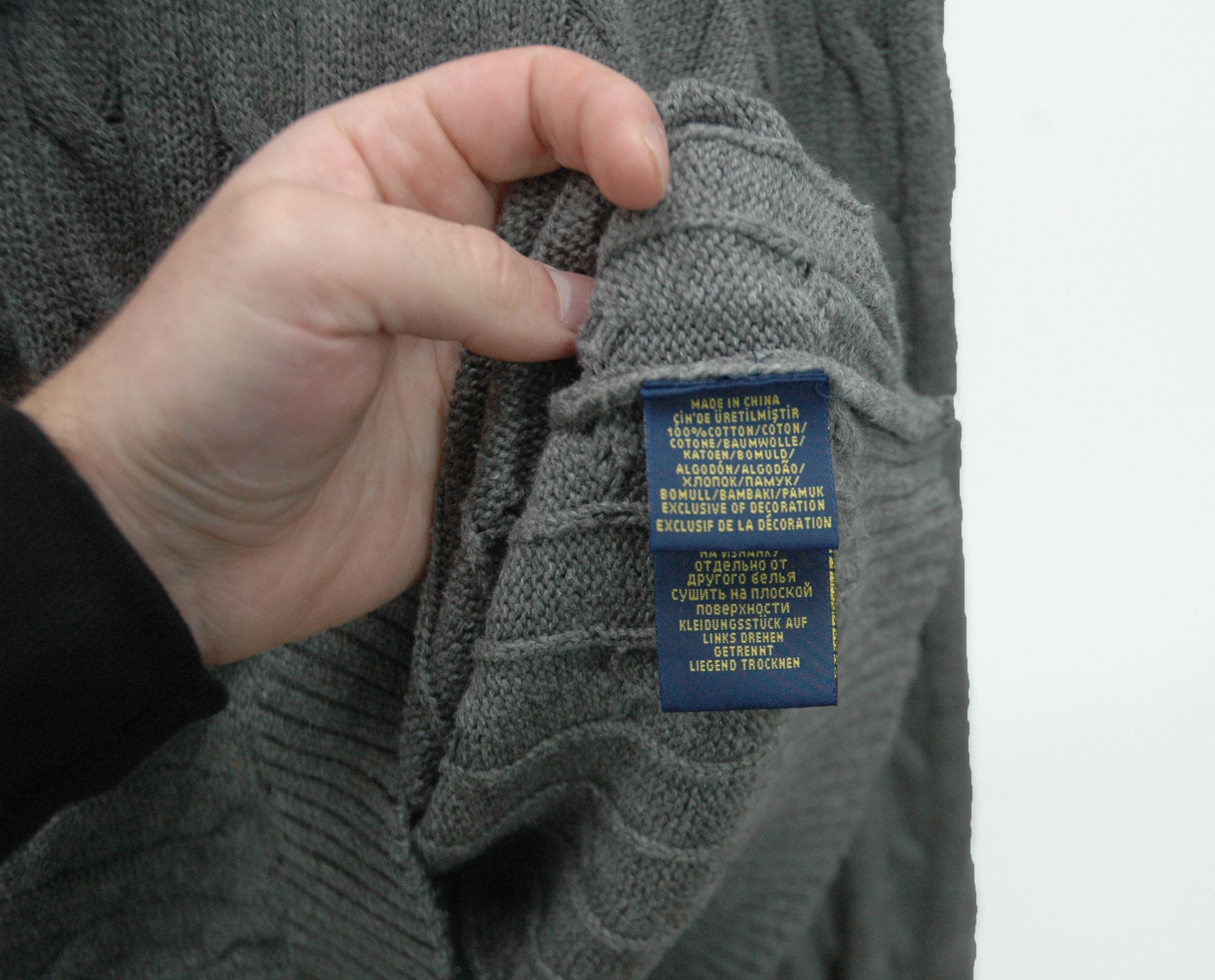 Polo Ralph Lauren POLO RALPH LAUREN Knit Crewneck Texture Sweaters Size US L / EU 52-54 / 3 - 7 Thumbnail