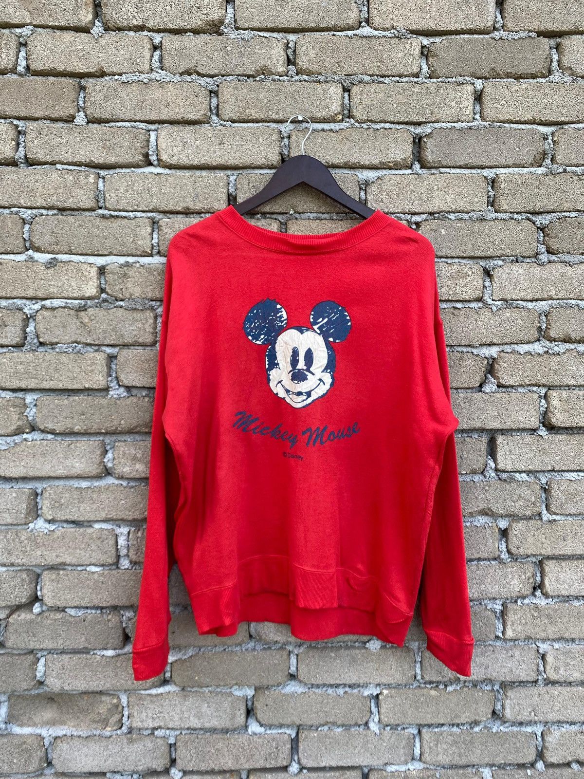 Mickey Mouse Vintage Mickey Mouse For Stuff Big Logo Sweatshirt Size US L / EU 52-54 / 3 - 3 Thumbnail