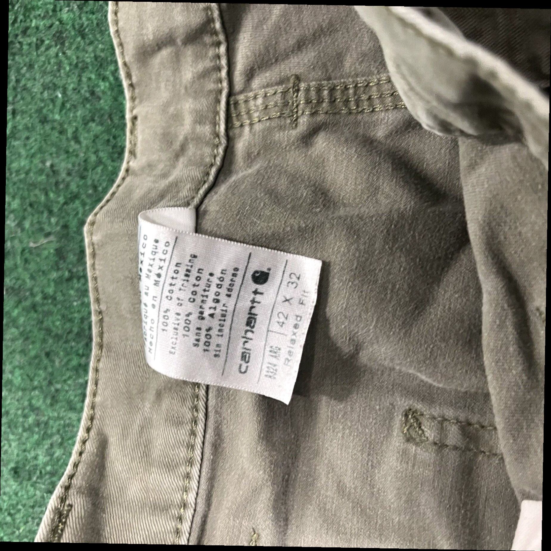 Carhartt Vintage Carhartt Pants 42x32 Brown Original Loose Workwear Outdoors Size US 42 / EU 58 - 7 Thumbnail