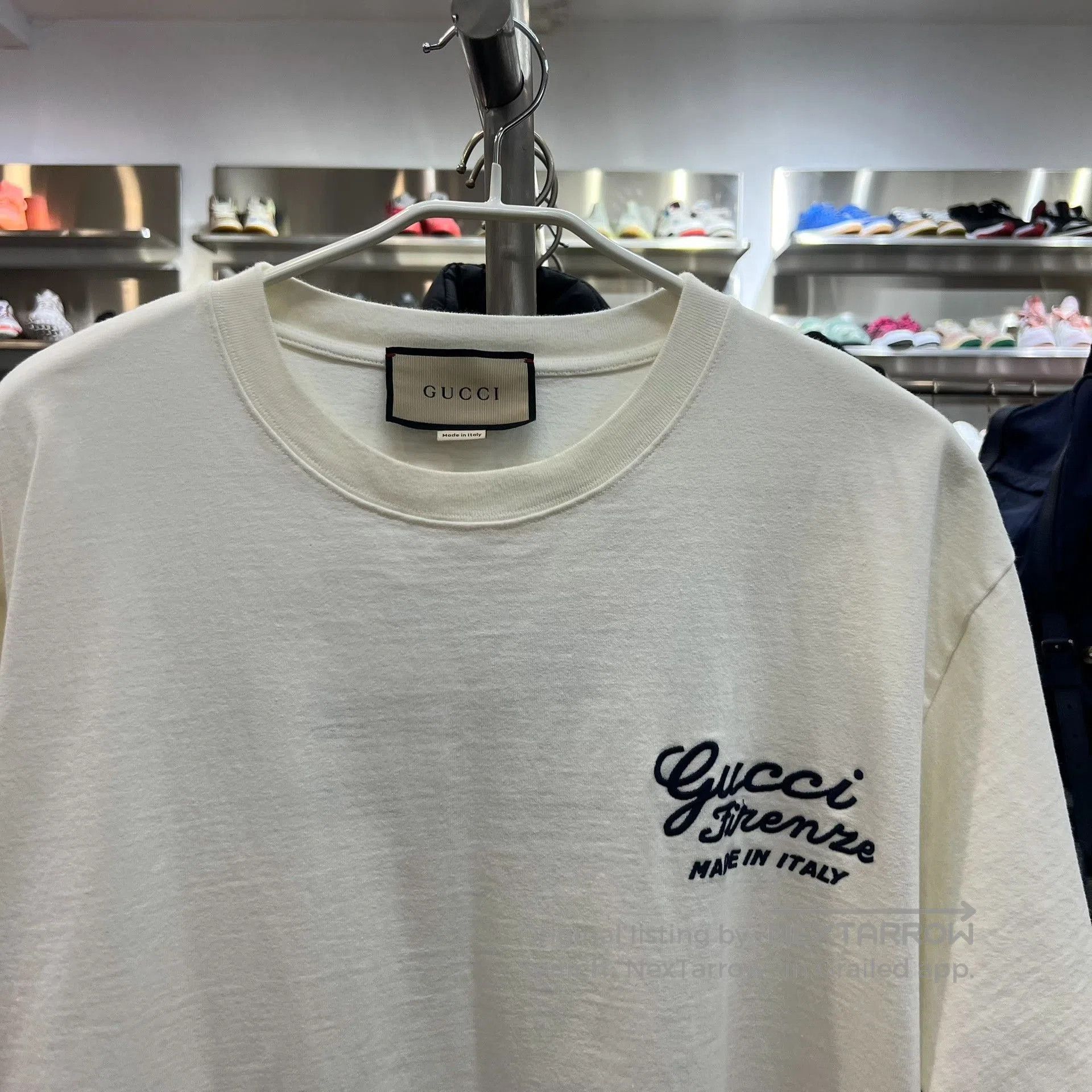 Gucci Gucci Men's Logo Print Crew Neck T. Size US XXL / EU 58 / 5 - 2 Thumbnail