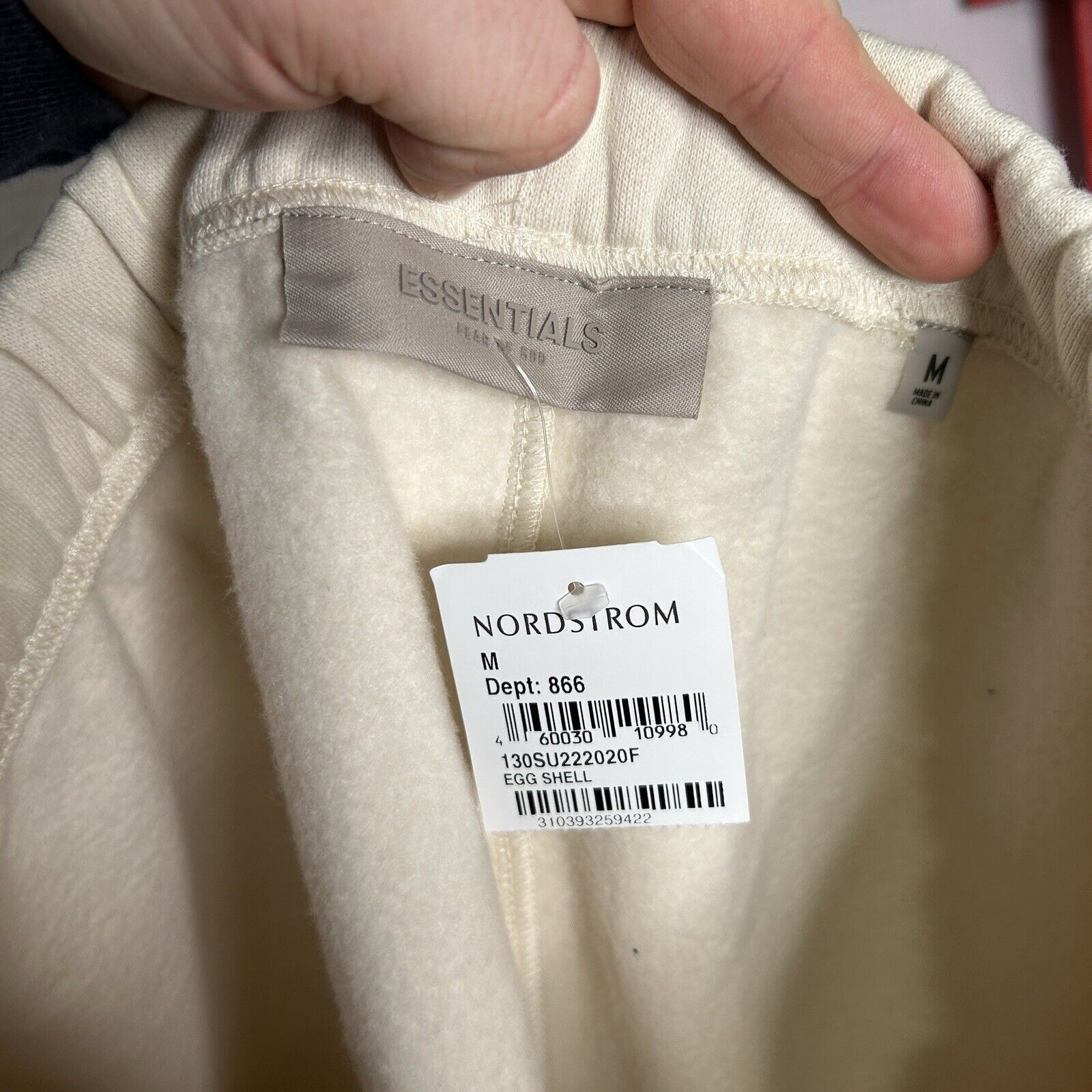 Fear of God Essentials Fear of God Sweatpants “EggShell” 2024 Size US 32 / EU 48 - 7 Thumbnail