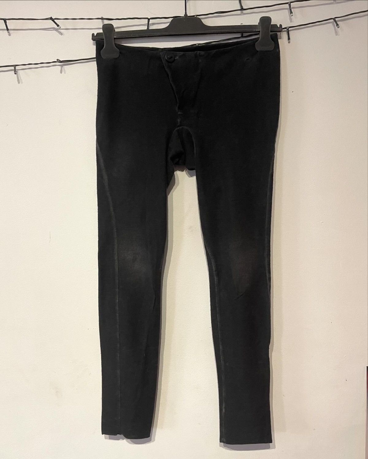image of Boris Bidjan Saberi Mainline Gum Dyed Pants in Grey, Men's (Size 28)