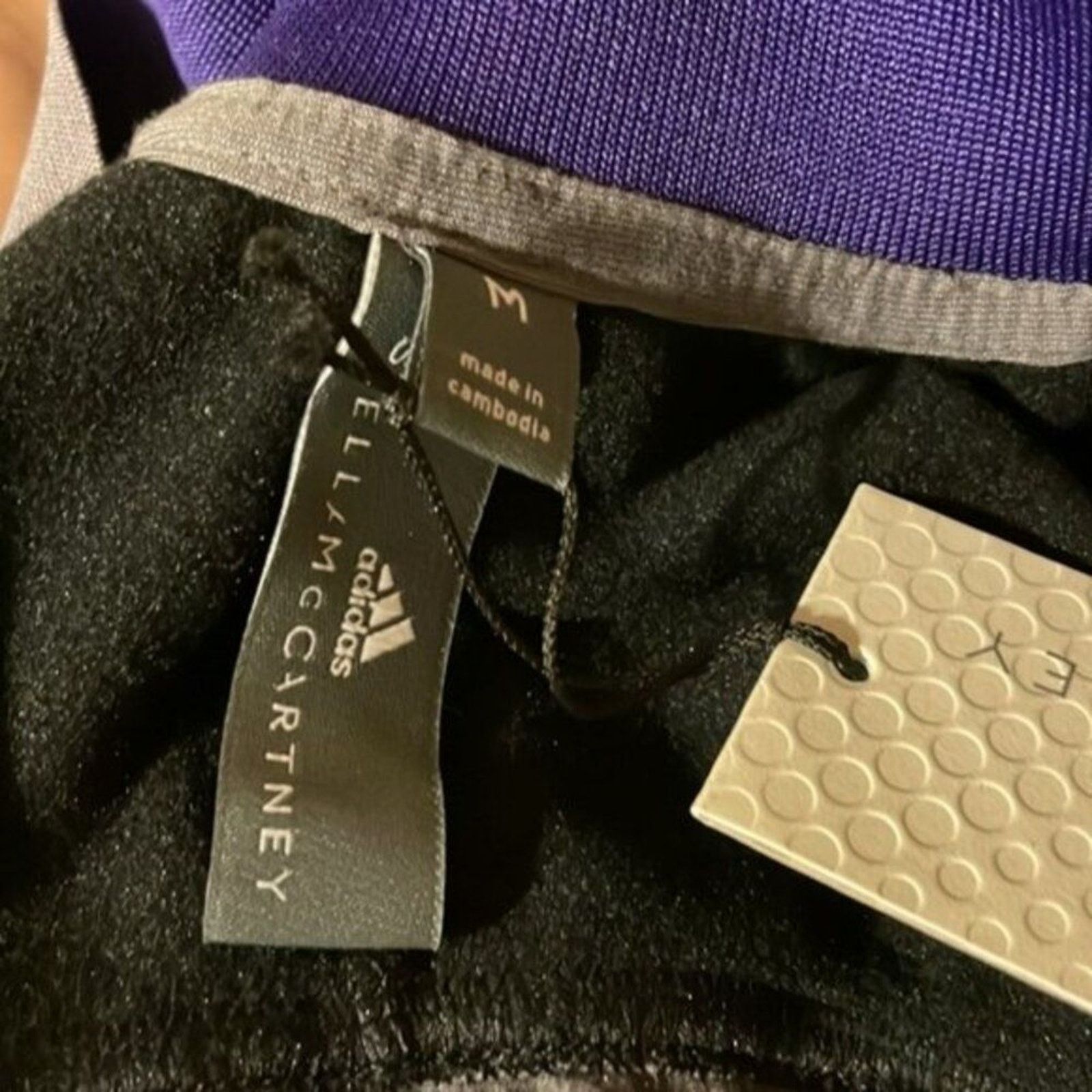 Adidas × Stella McCartney Adidas by Stella McCartney Printed fleece track jacket grey Size L / US 10 / IT 46 - 7 Thumbnail