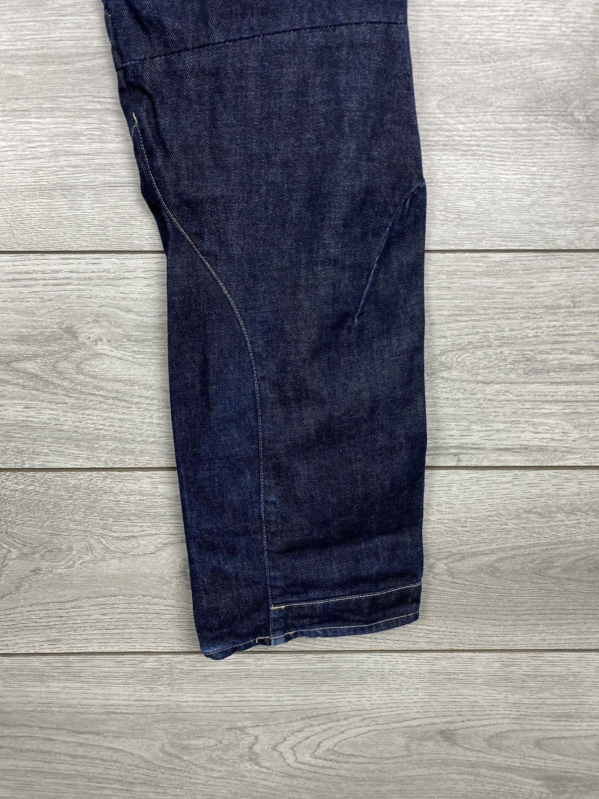 G-Star Mens G-Star Raw 3D Dimension Tapered Denim Flared Pants Size US 34 / EU 50 - 15 Thumbnail