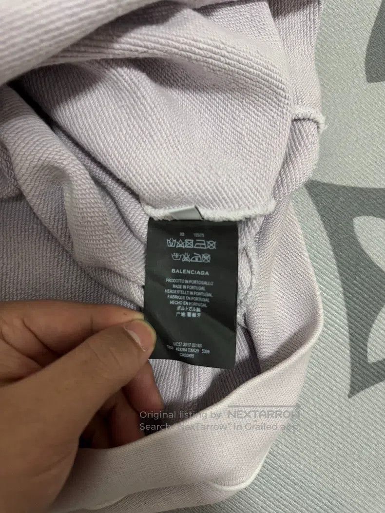 Balenciaga Balenciaga Hooded sweatshirt Size US XS / EU 42 / 0 - 3 Thumbnail