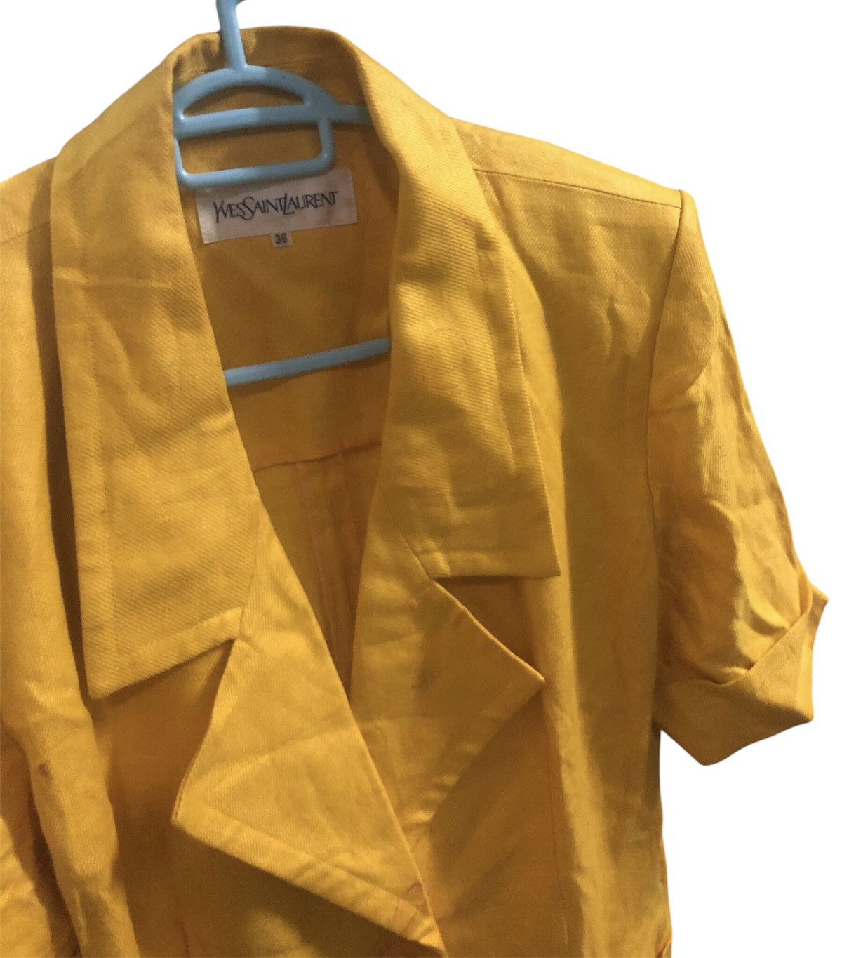 Yves Saint Laurent VINTAGE YVES SAINT LAURENT BLAZER JACKET Size S / US 4 / IT 40 - 2 Thumbnail