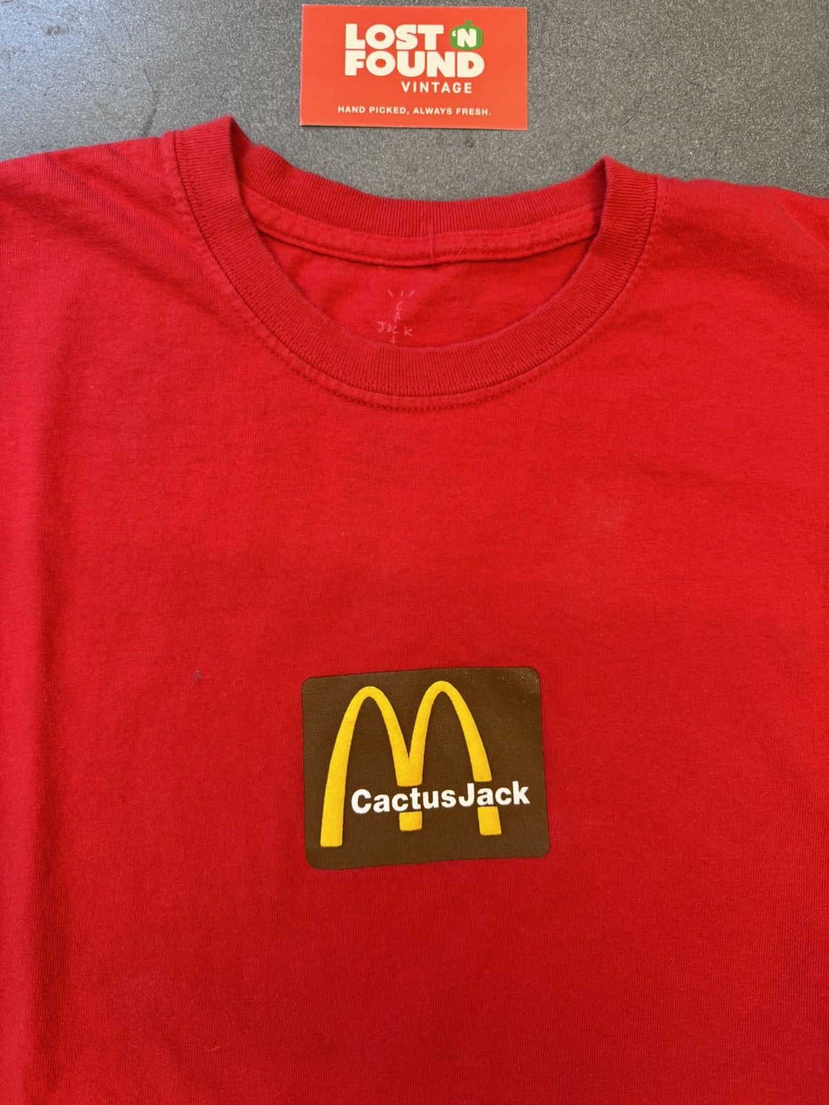 Band Tees × Travis Scott FW20 Travis Scott McDonalds Sesame Inv 3 Tee Size US M / EU 48-50 / 2 - 4 Thumbnail