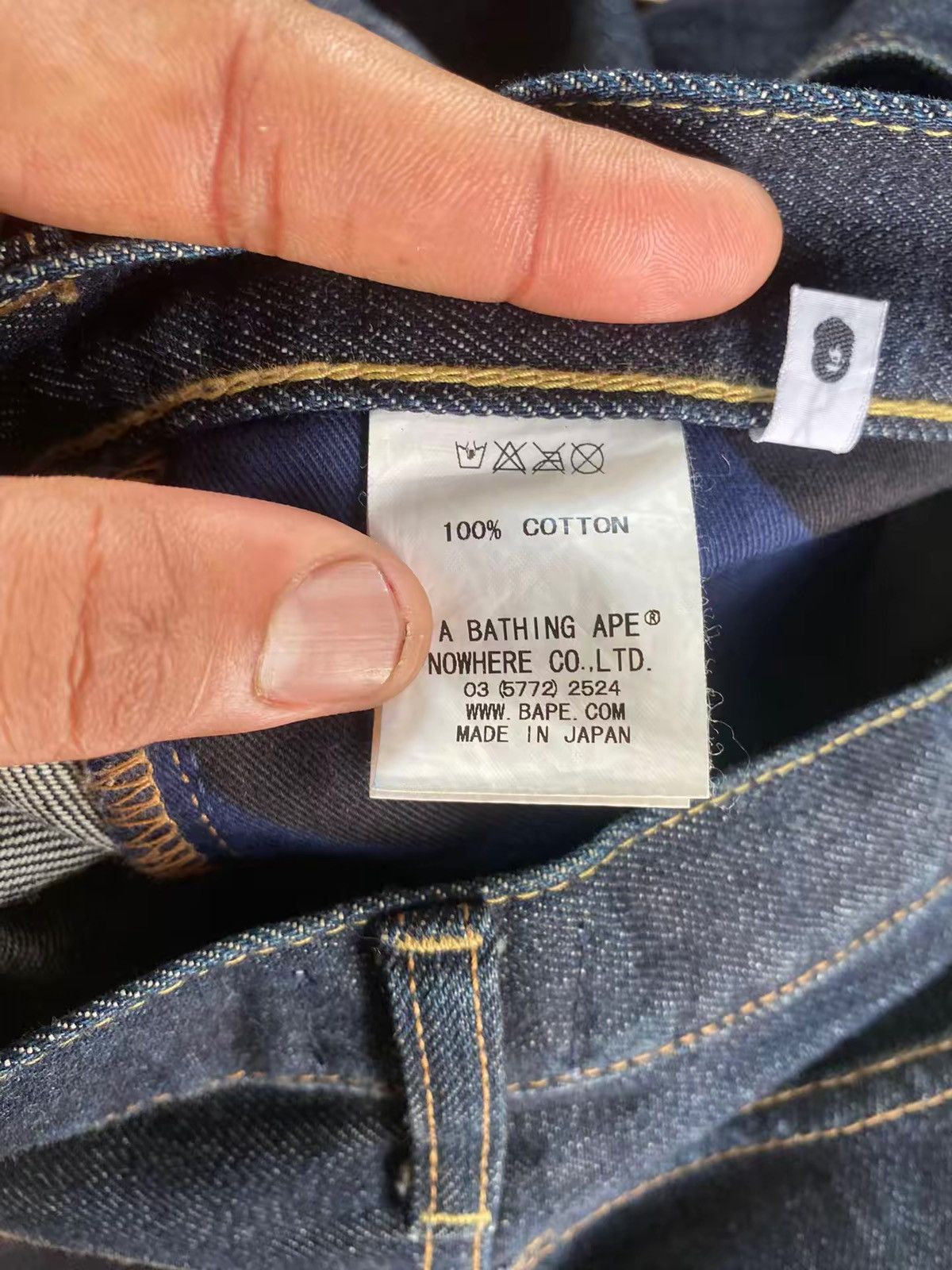 Bape A Bathing Ape denim Size US 36 / EU 52 - 7 Thumbnail