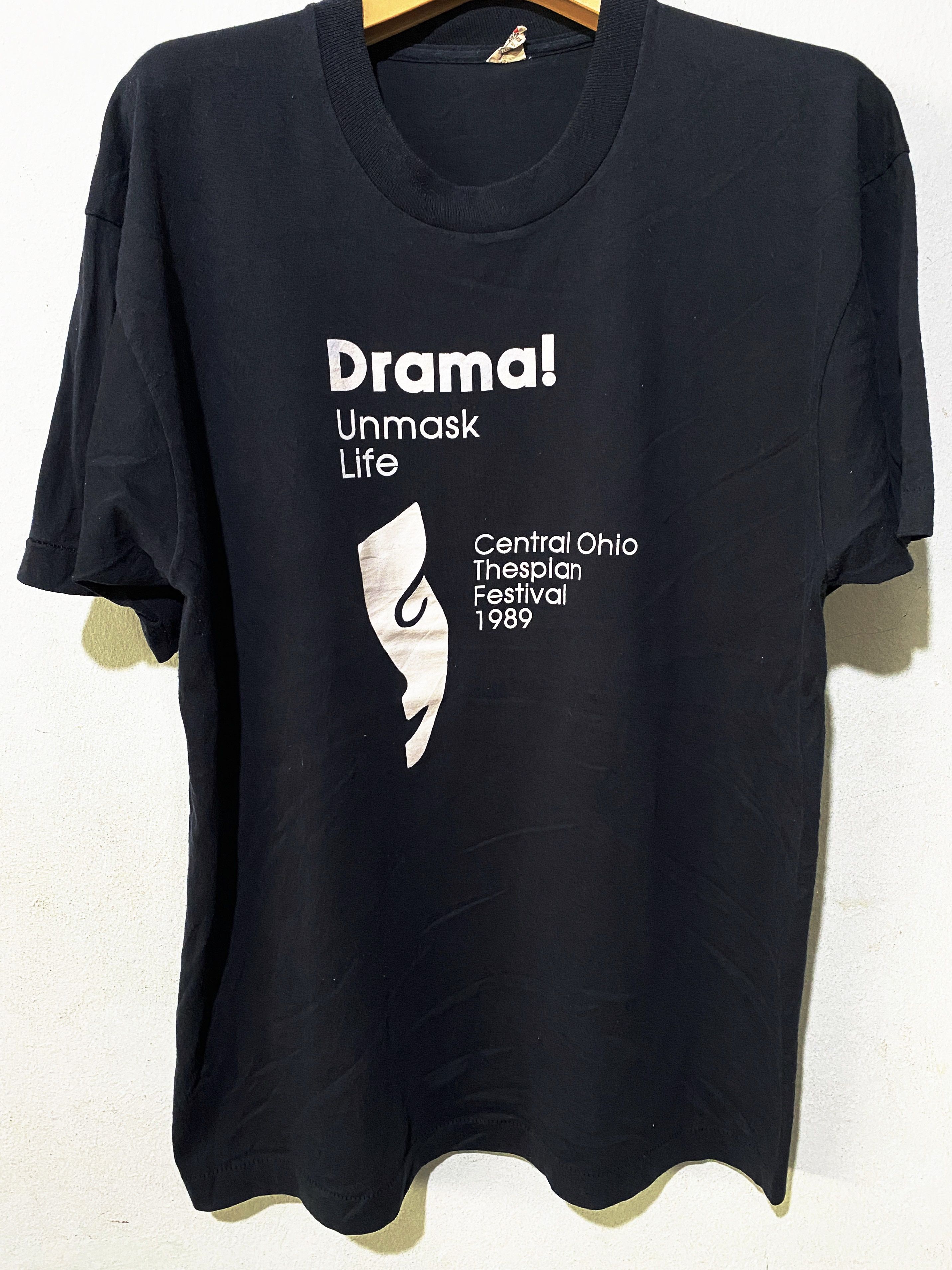 Band Tees × Vintage Vintage 80s Central Ohio Thespian Festival Shirt Size US L / EU 52-54 / 3 - 1 Thumbnail