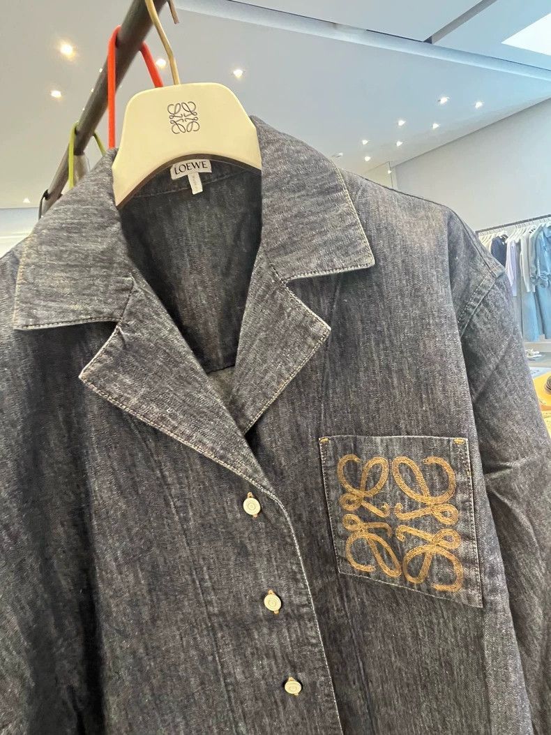 Loewe new Loewe women's denim jacket-2507 Size US M / EU 48-50 / 2 - 4 Thumbnail