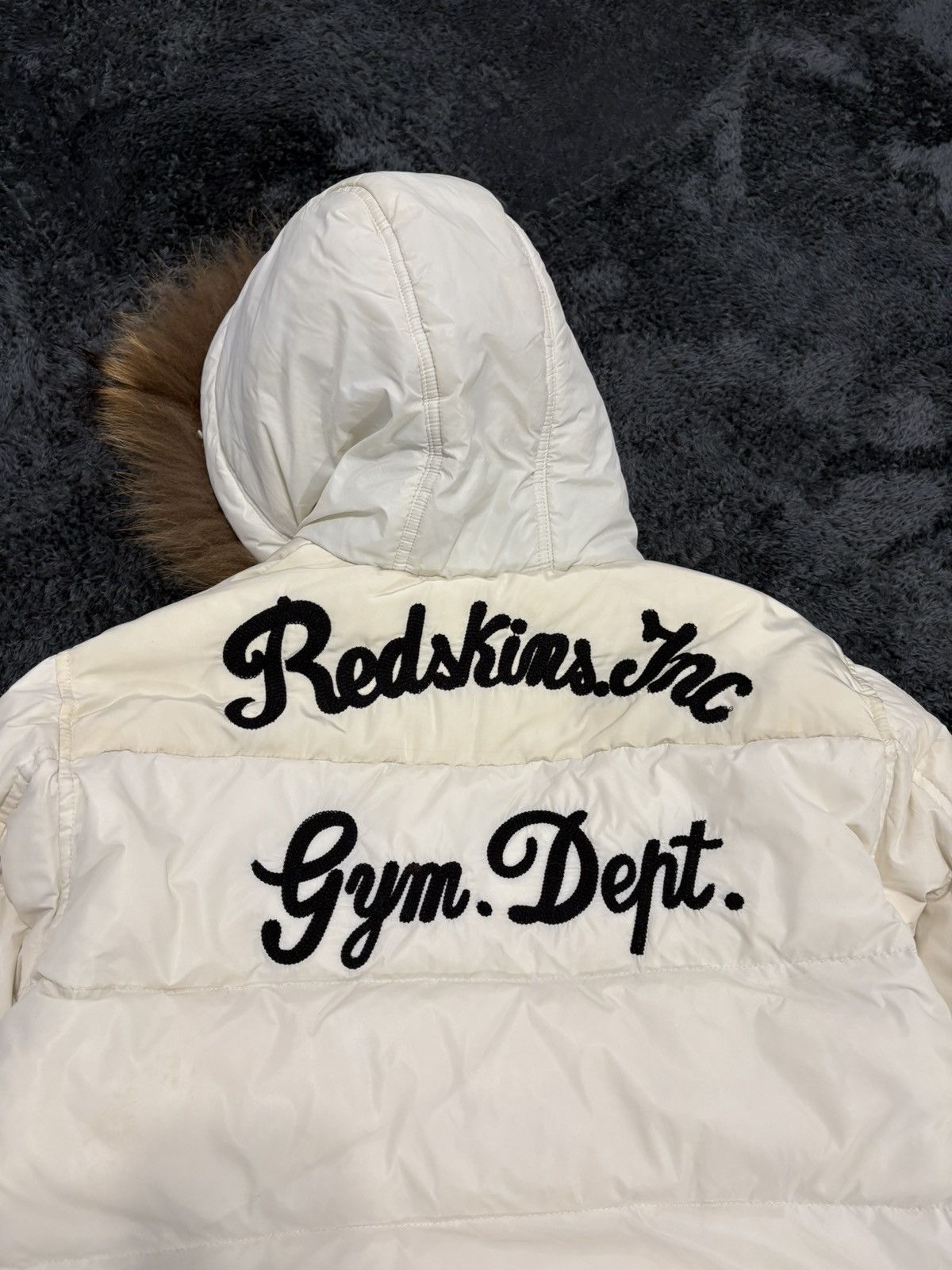 NFL Vintage Redskins Down Puffer Jacket with Fur Size US M / EU 48-50 / 2 - 11 Thumbnail