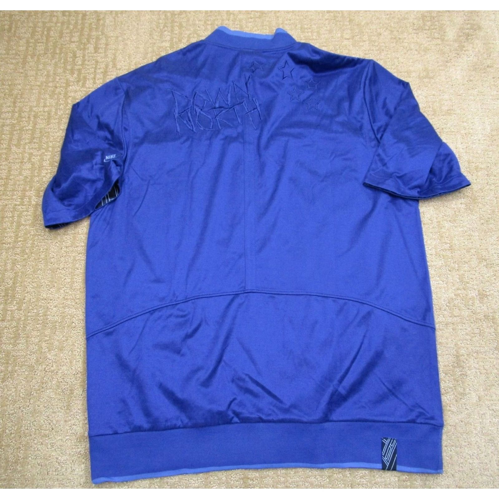 Nike VINTAGE Nike Jacket Mens 2XL Blue Full Zip Hooded? [Note: The original title does not mention hood; cannot add] Size US XXL / EU 58 / 5 - 4 Thumbnail