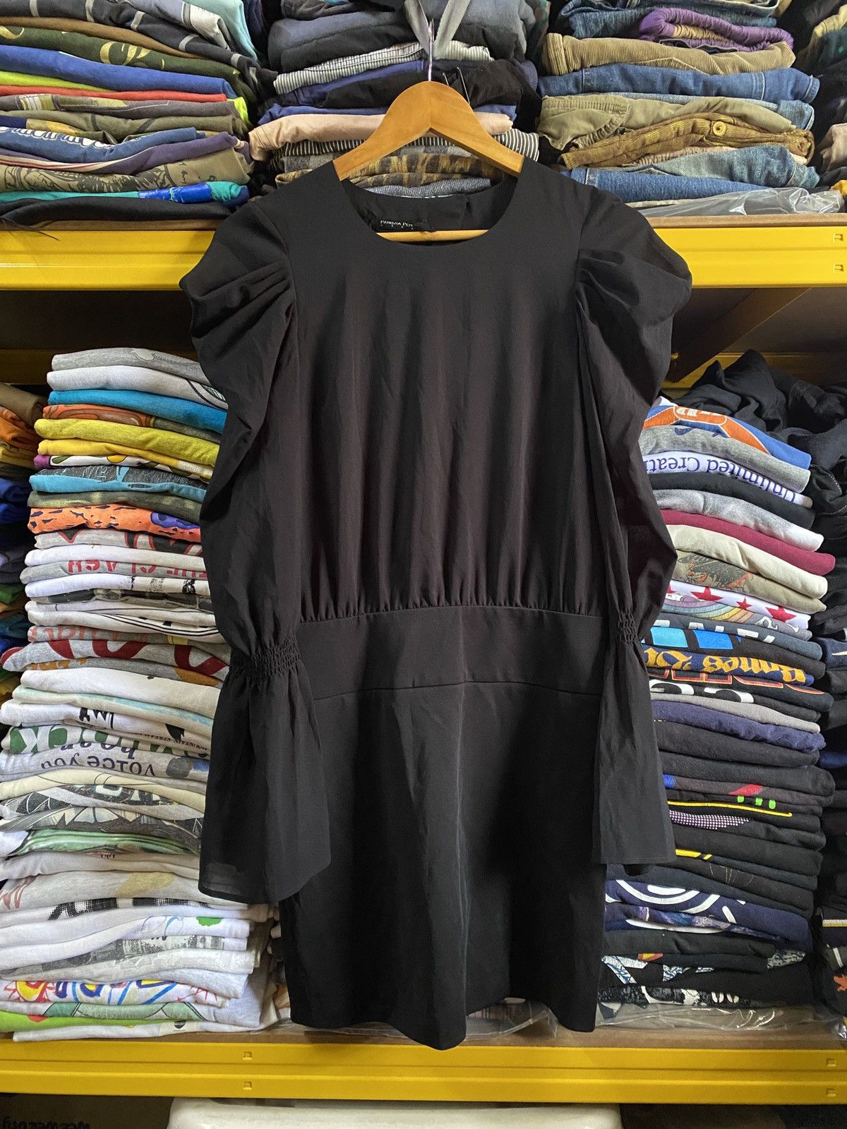 Patrizia Pepe Black Luxury Hype Dress