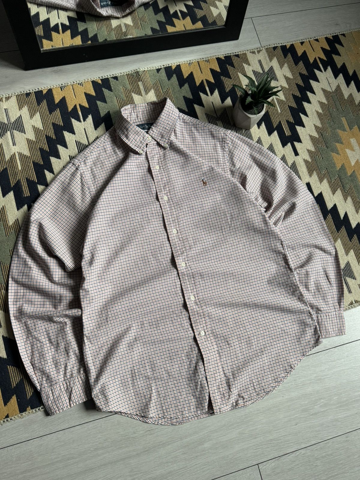 Polo Ralph Lauren Vintage Polo Ralph Lauren Button Up Shirt Size US M / EU 48-50 / 2 - 2 Thumbnail