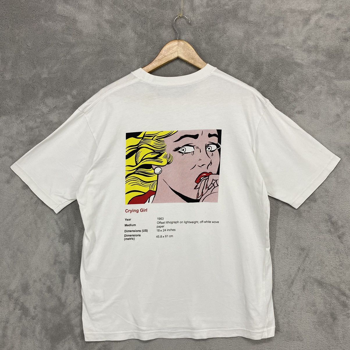 Uniqlo Crying Girl Art By Roy Lichtenstein T-Shirt Size US M / EU 48-50 / 2 - 1 Thumbnail