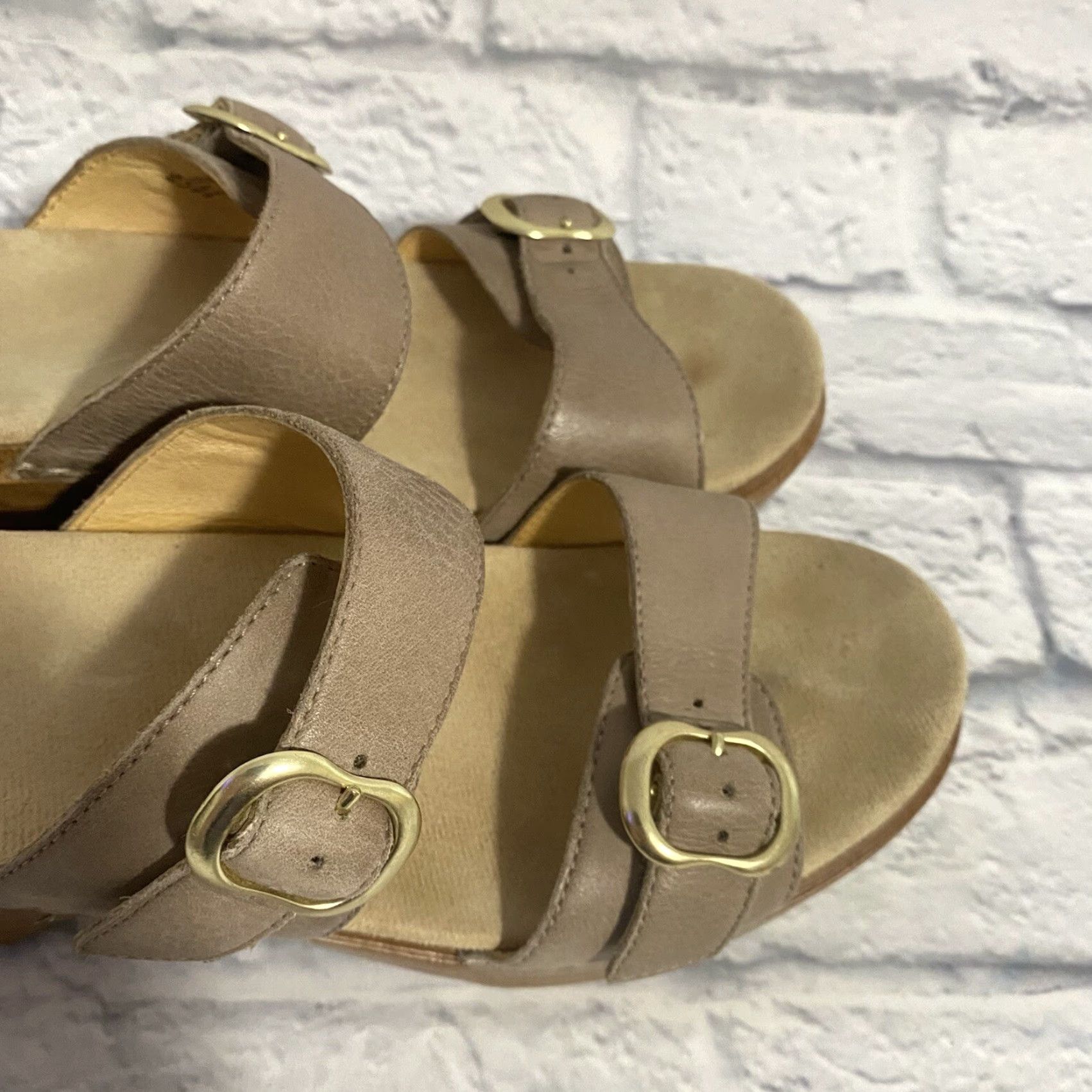 Dansko Dansko Sophie Double Buckle Straps Sandals Brown 9841032200 Women's Size 41 Size US 9 / IT 39 - 6 Thumbnail