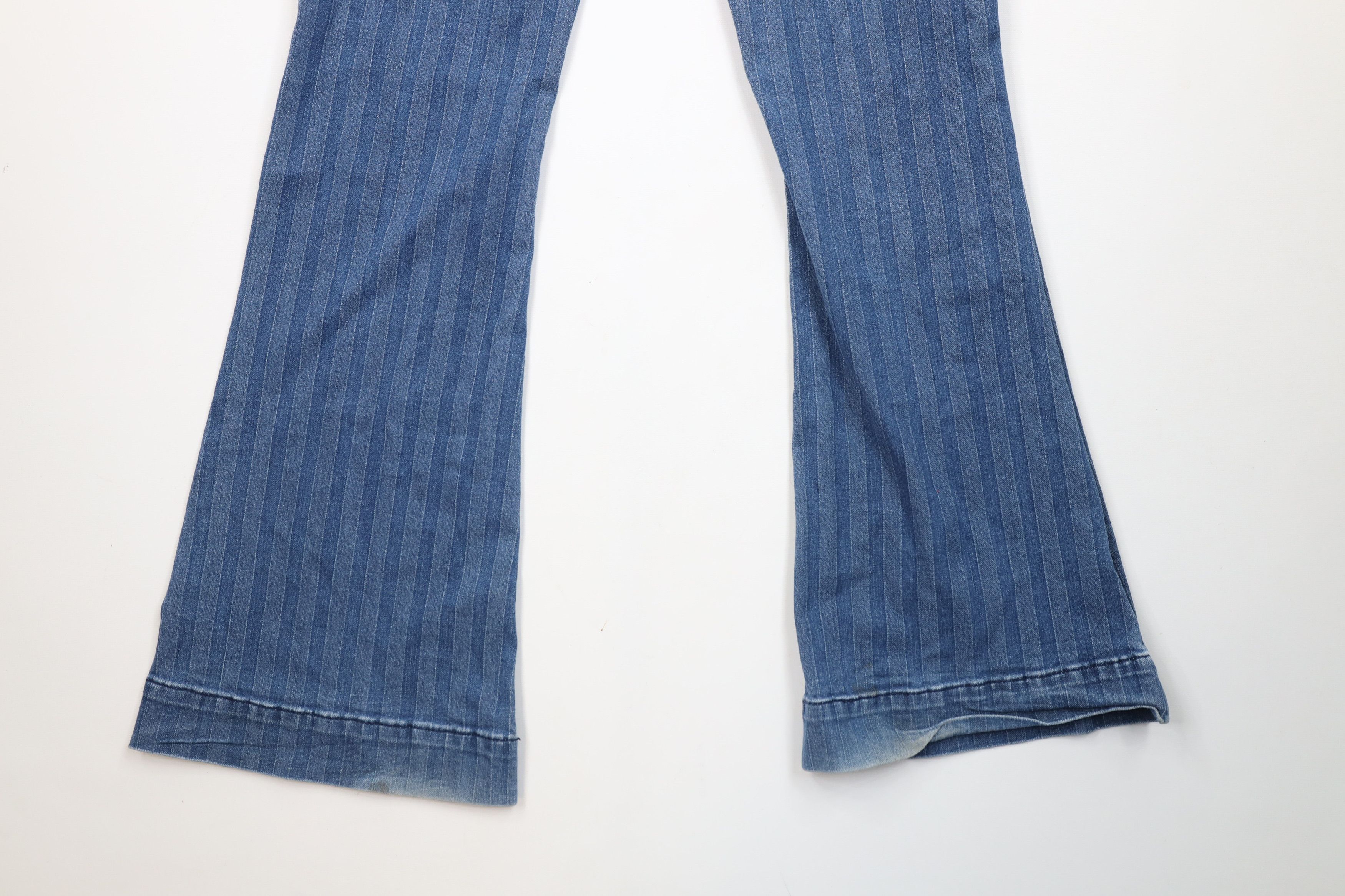 Vintage Vintage Y2K Streetwear Stretch Babydoll Bell Bottoms Jeans Size 26" / US 2 / IT 38 - 12 Thumbnail