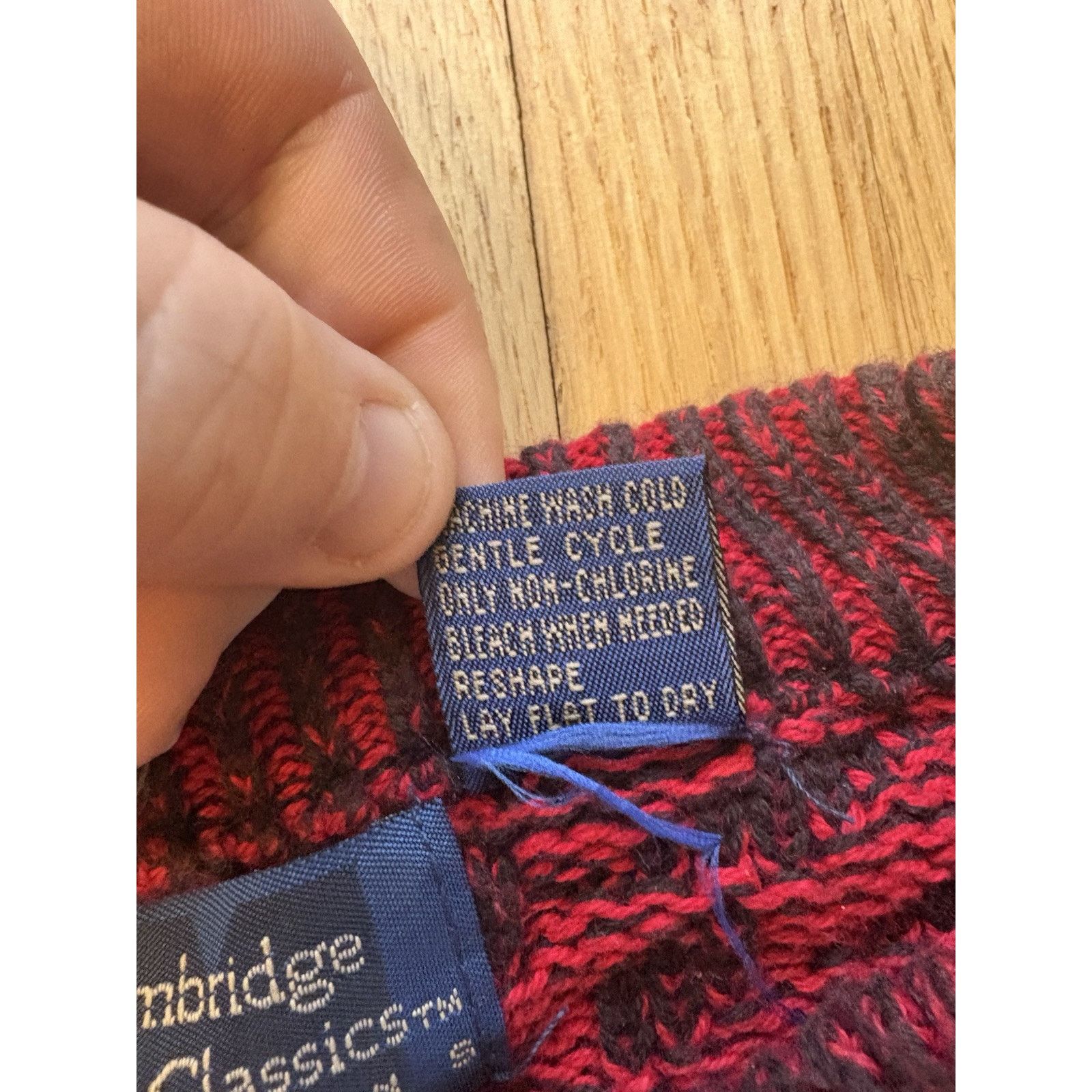 Cambridge Satchel Company Vintage Sweater Mens Large Nordic 90s Cambridge Mervyns Size US L / EU 52-54 / 3 - 9 Thumbnail