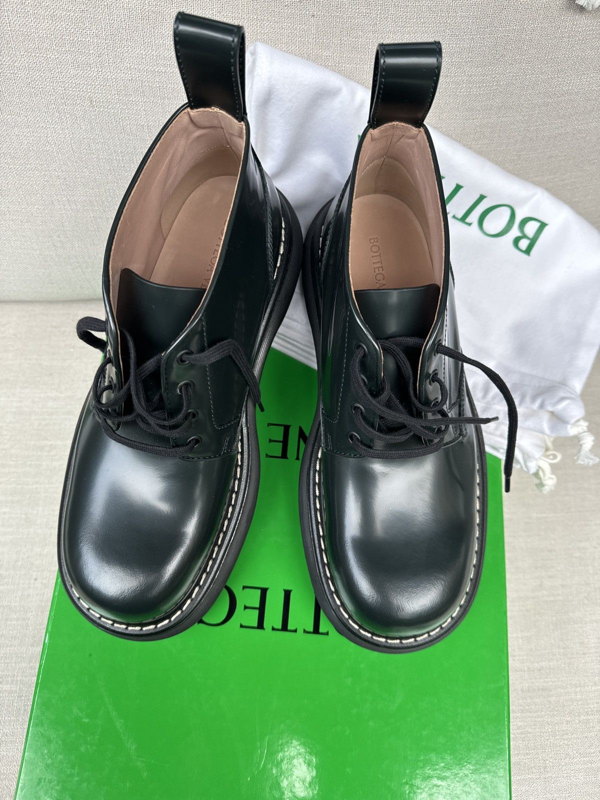 Bottega Veneta New in Box, Dark Green Lace Up Size US 11 / EU 44 - 8 Thumbnail