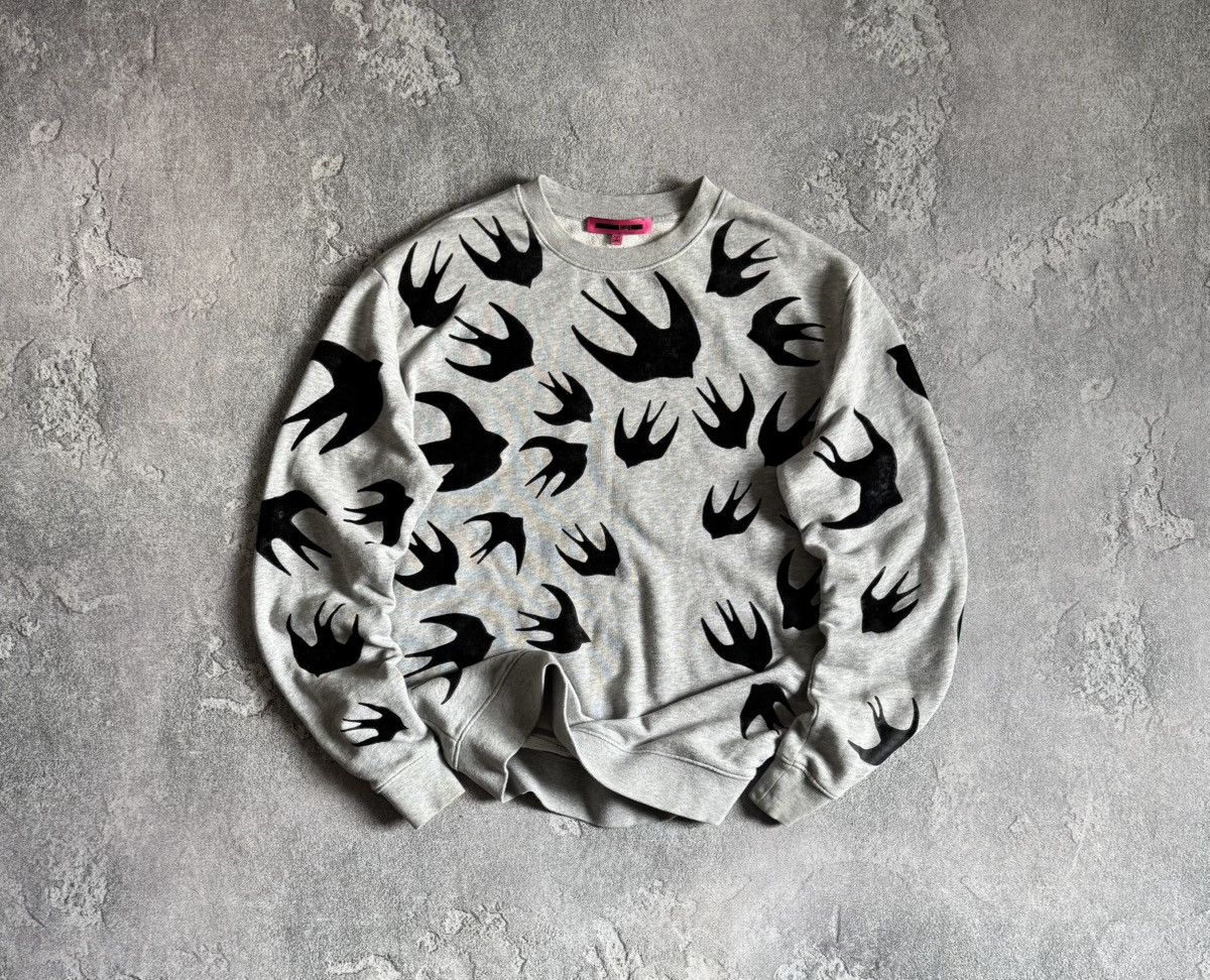 Alexander McQueen MCQ Alexander McQueen M/L birds logo sweatshirt jumper Size US M / EU 48-50 / 2 - 1 Thumbnail